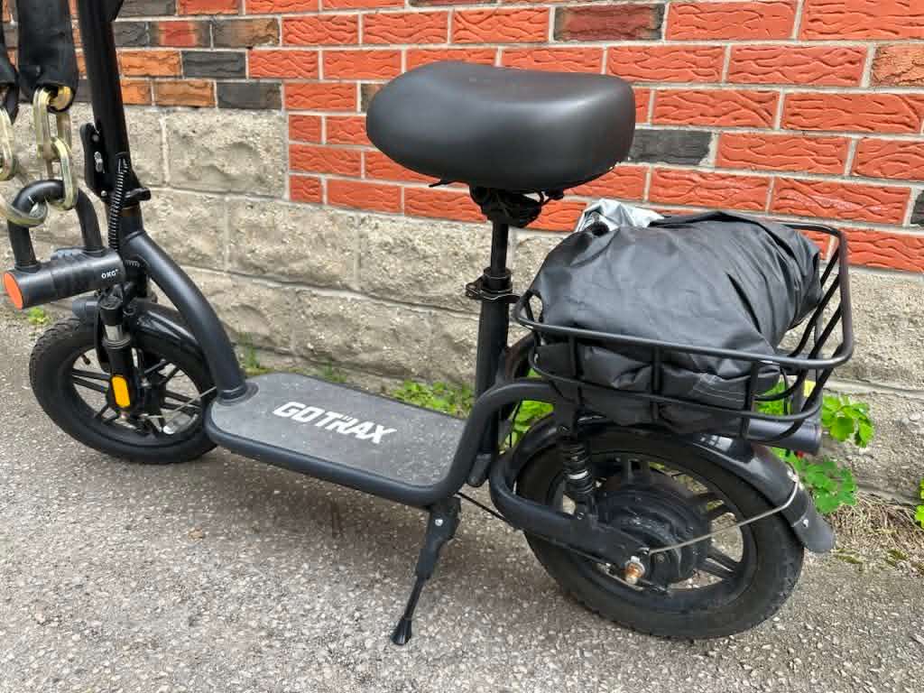 GOTRAX Electric Scooter with Seat and Basket - photo 2