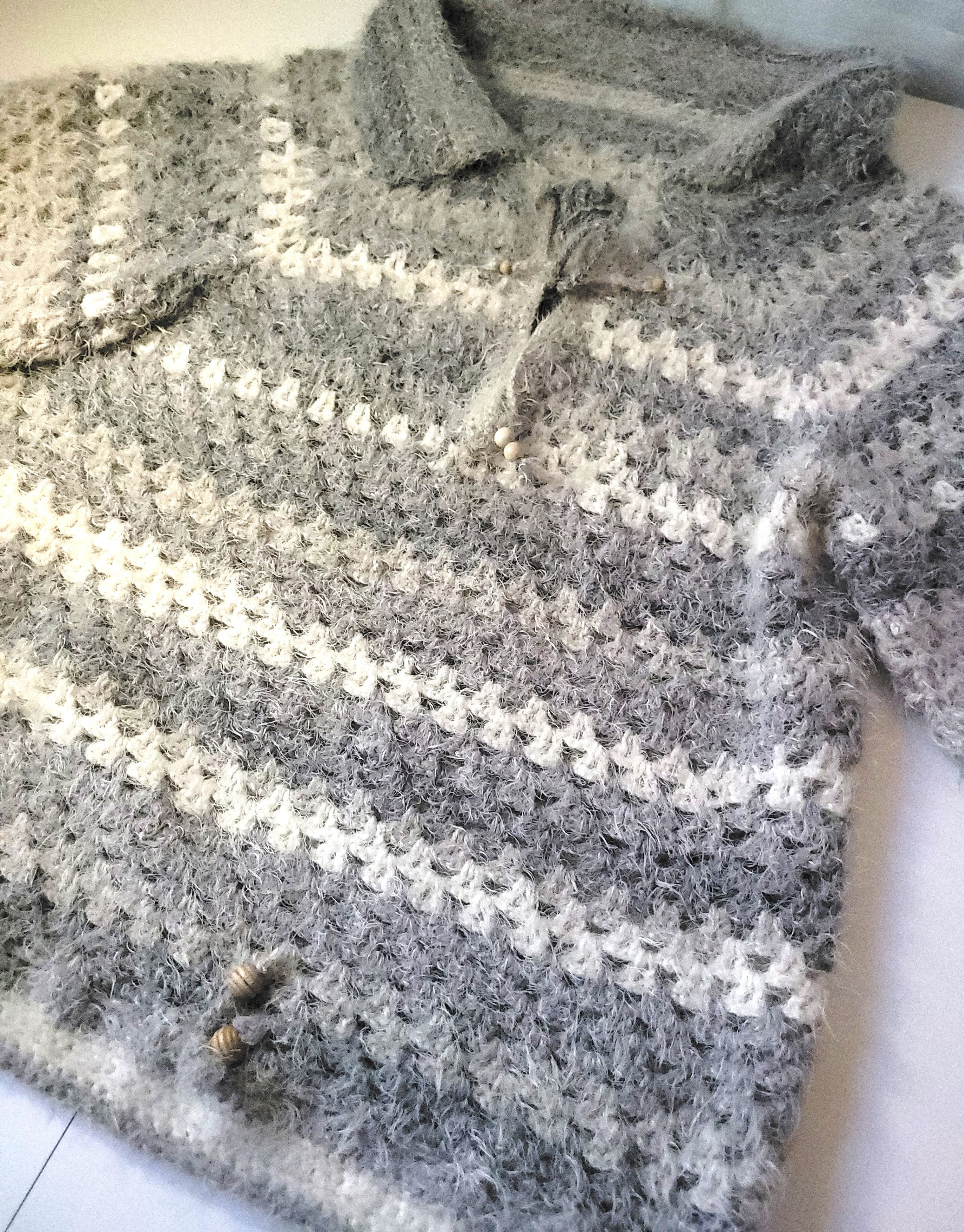 Handcrafted Canadian Heavy Wool Sweater XL Extra Large - photo 4
