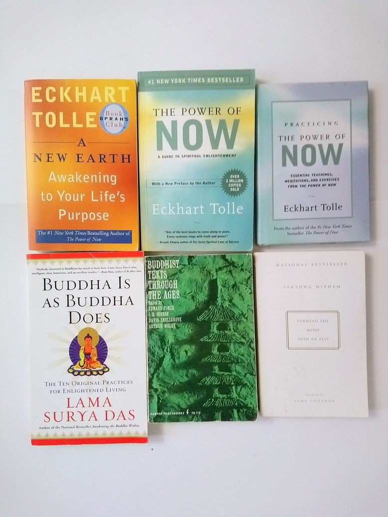 Eckhart Tolle / Buddhist/Spiritual books!