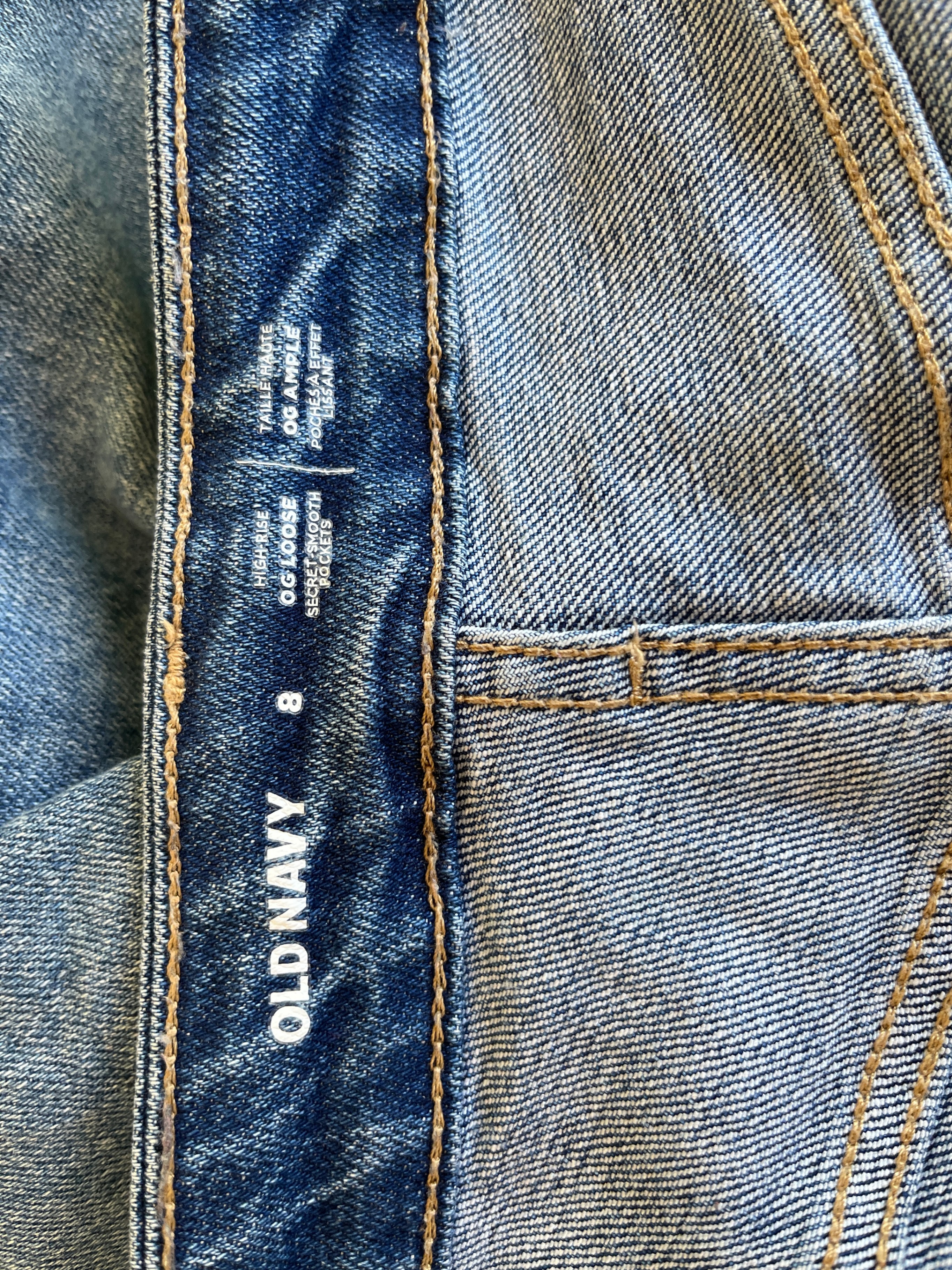 Old Navy OG Loose Jeans Size 8 - photo 3