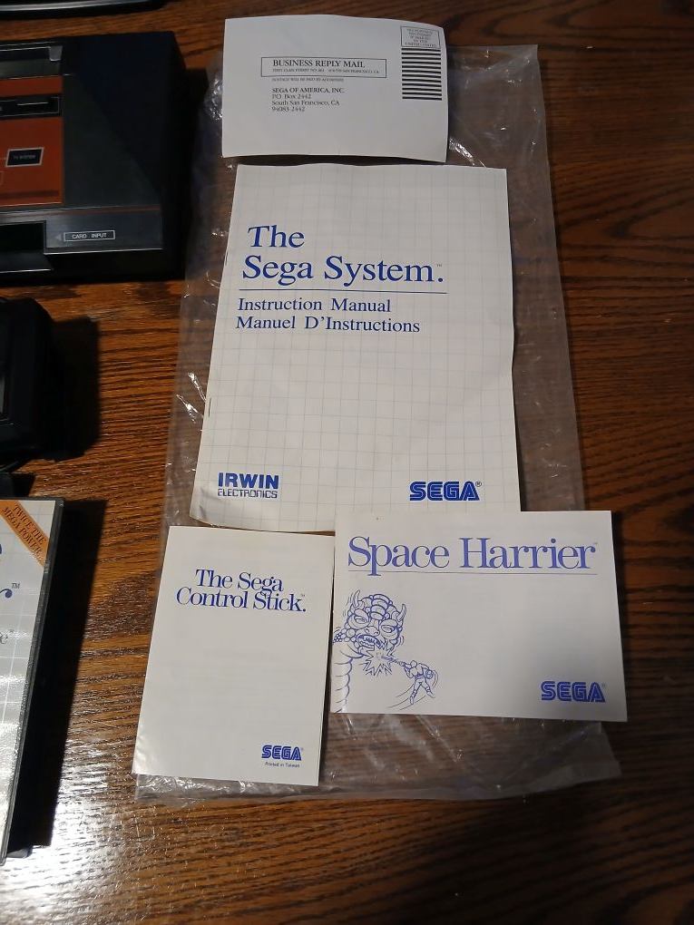 Sega Master System, TV & Space Harrier Game - photo 4