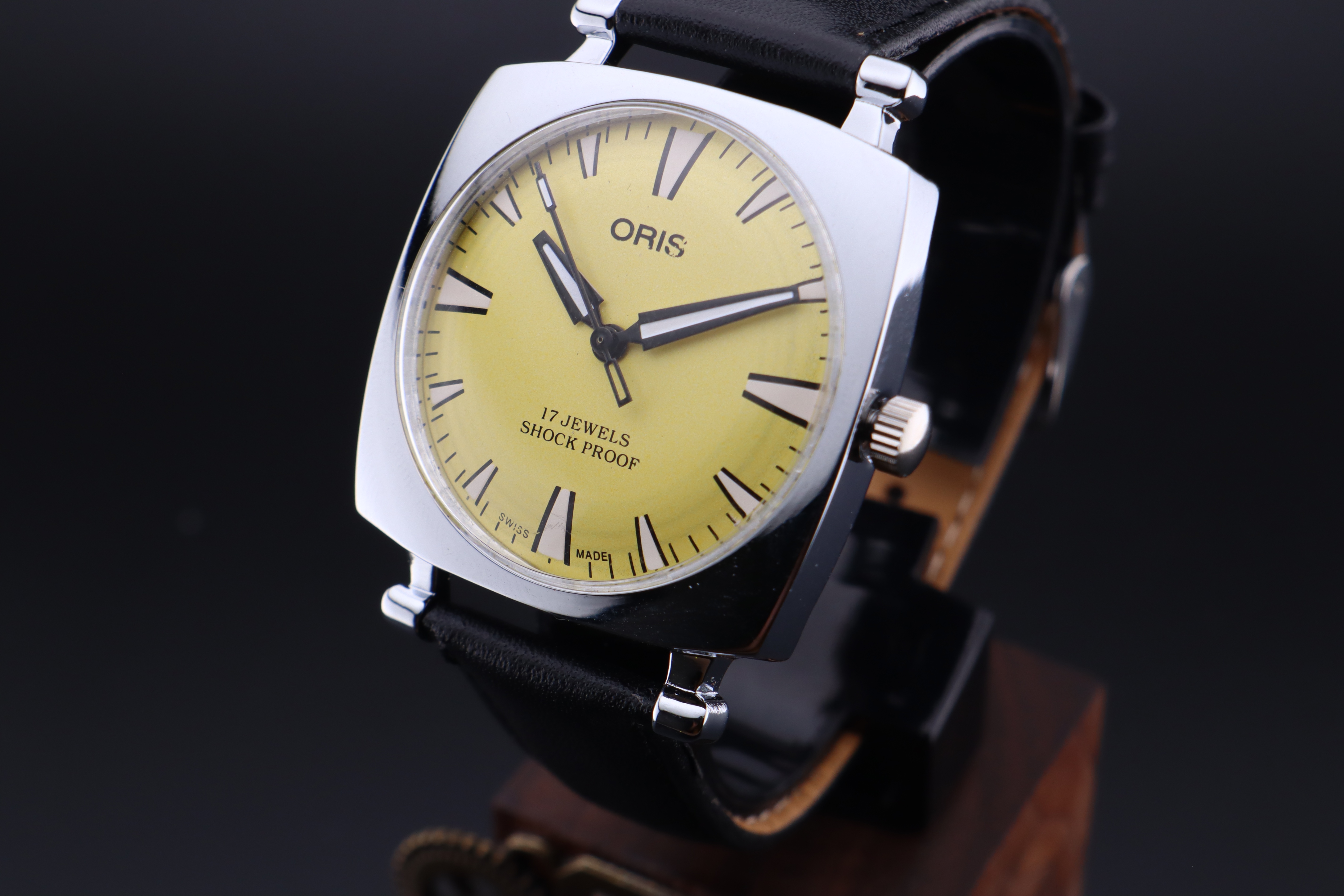 Vintage Oris Swiss ST-96 Hand Wind Mechanical Men's Watch - photo 3