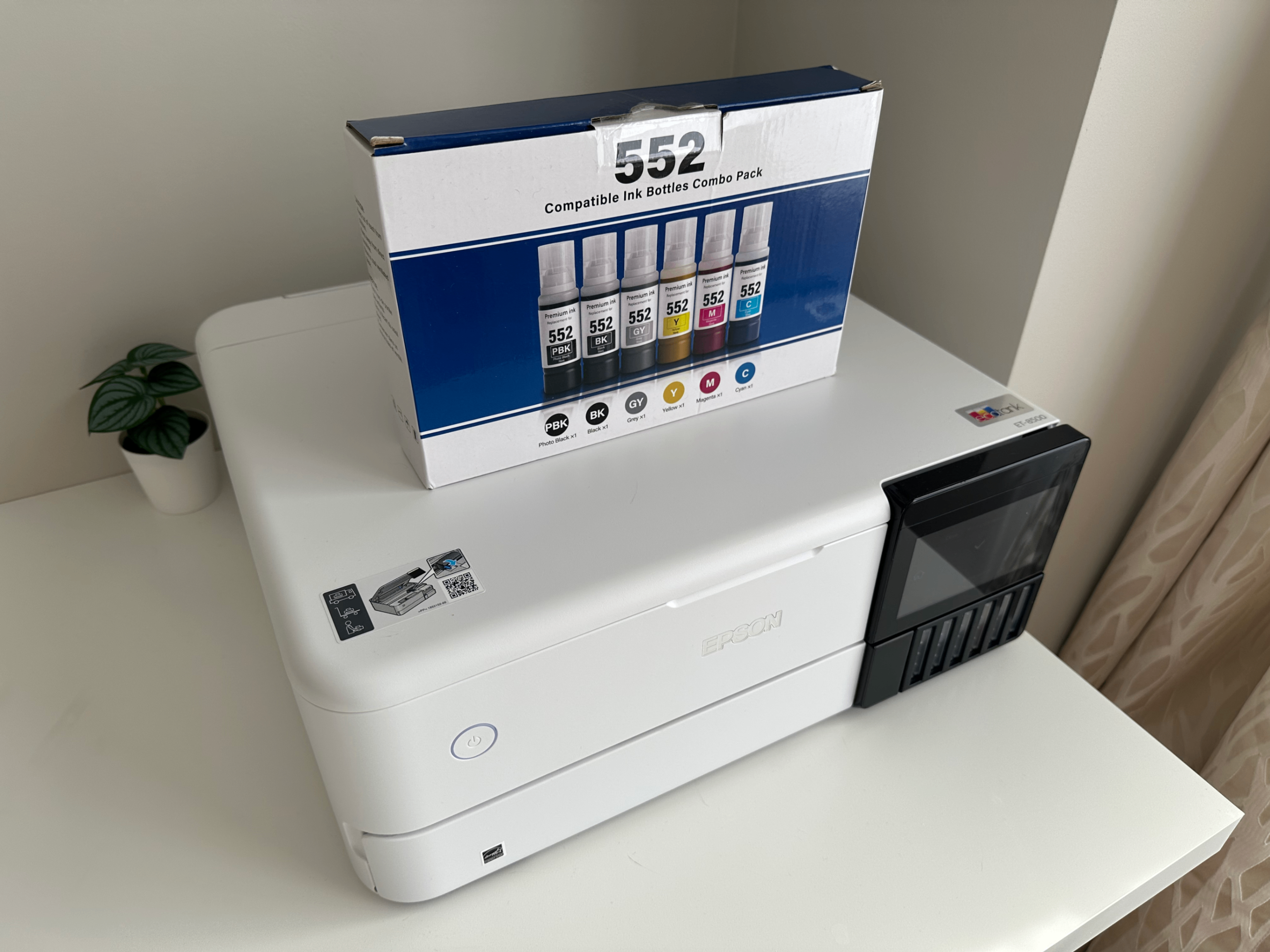 Epson EcoTank Photo ET-8500 Wireless Inkjet Printer