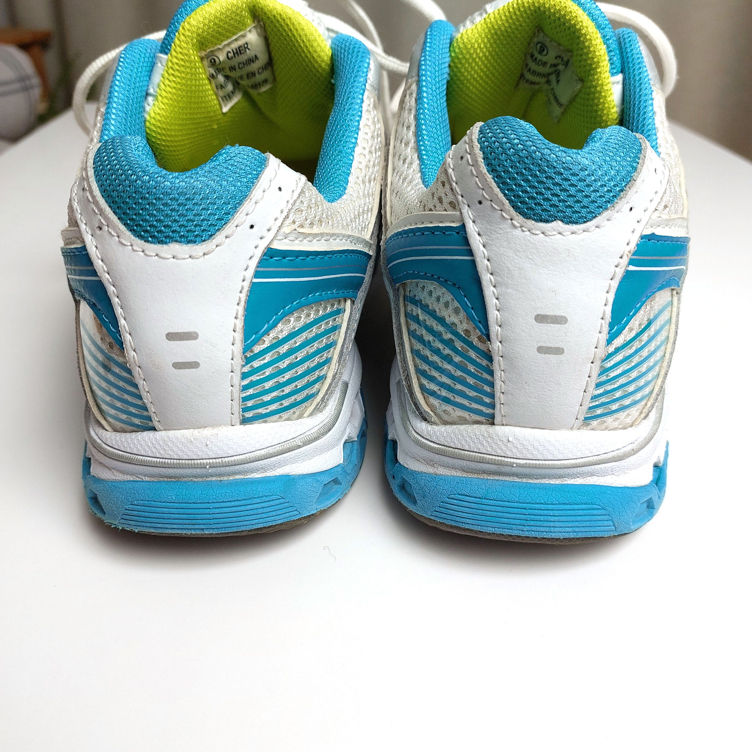 Starter Women’s Running Shoes Sneakers White/Turquoise Size 9 - photo 3