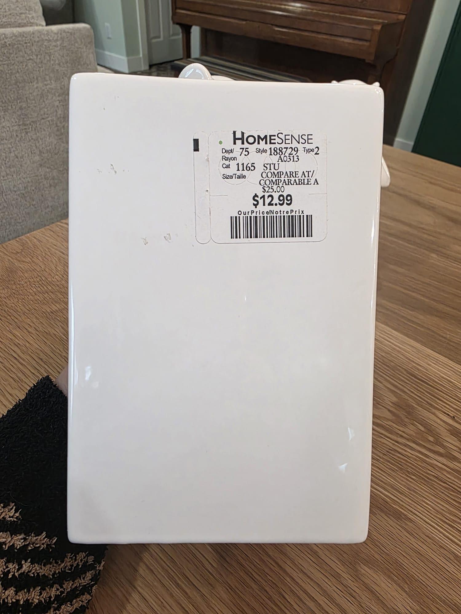 White Ceramic Owl Bookends — Set of 2, HomeSense, Like New - photo 3