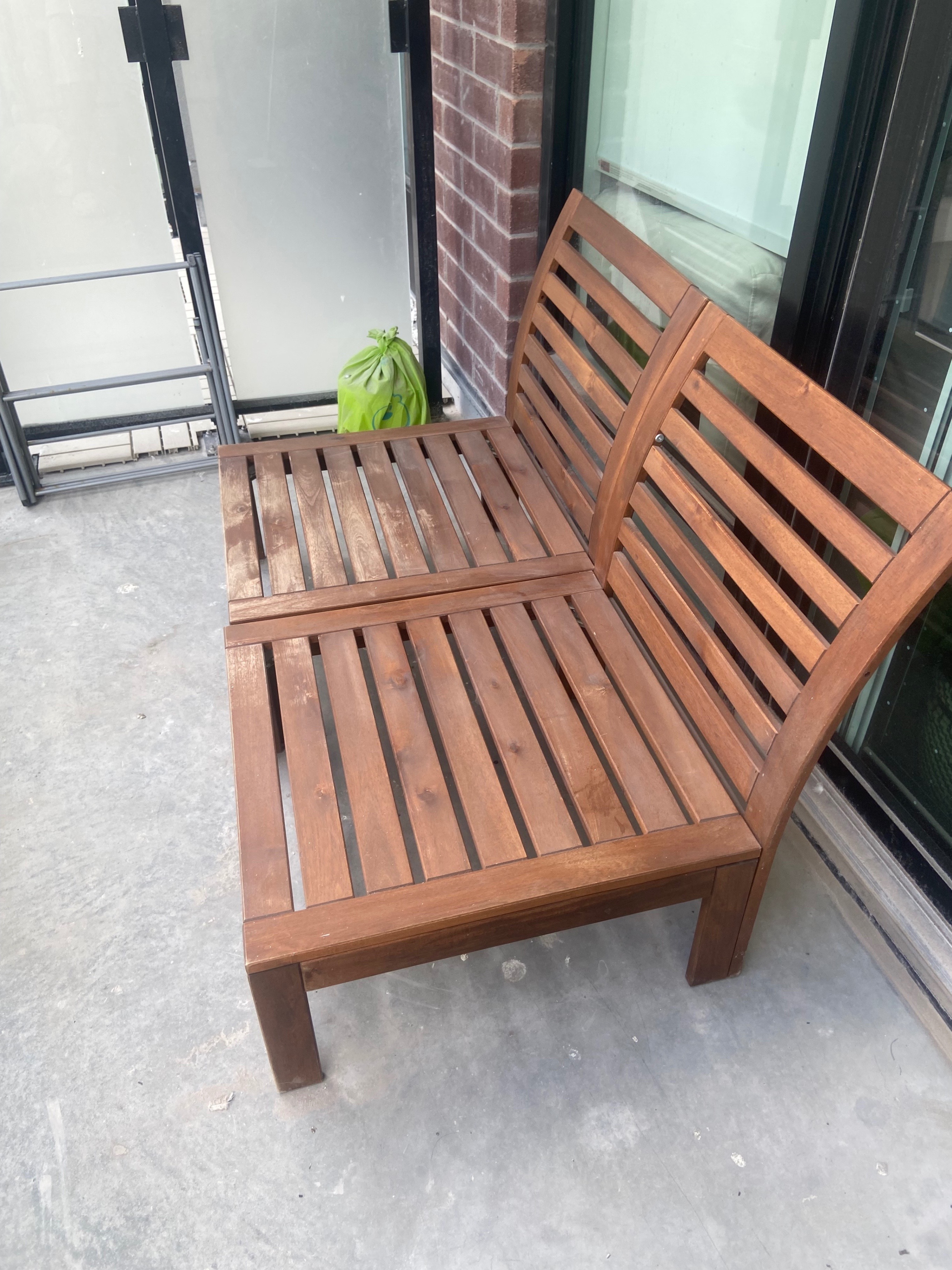 IKEA NÄMMARÖ Outdoor Chair Light Brown