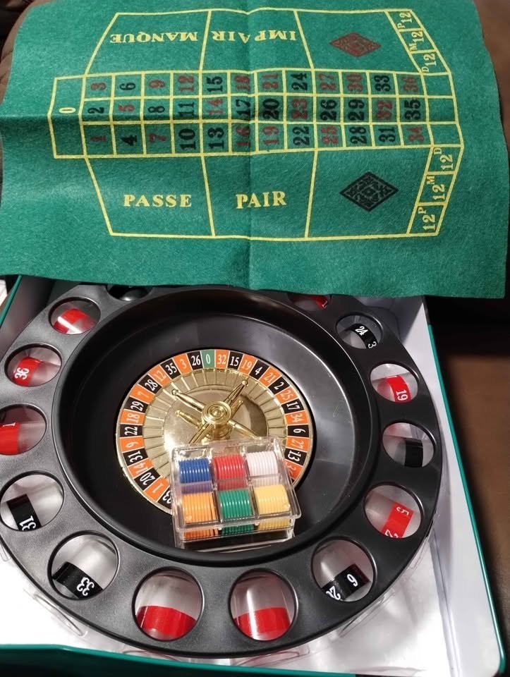 Shot Glass Roulette Complete Drinking Game Set