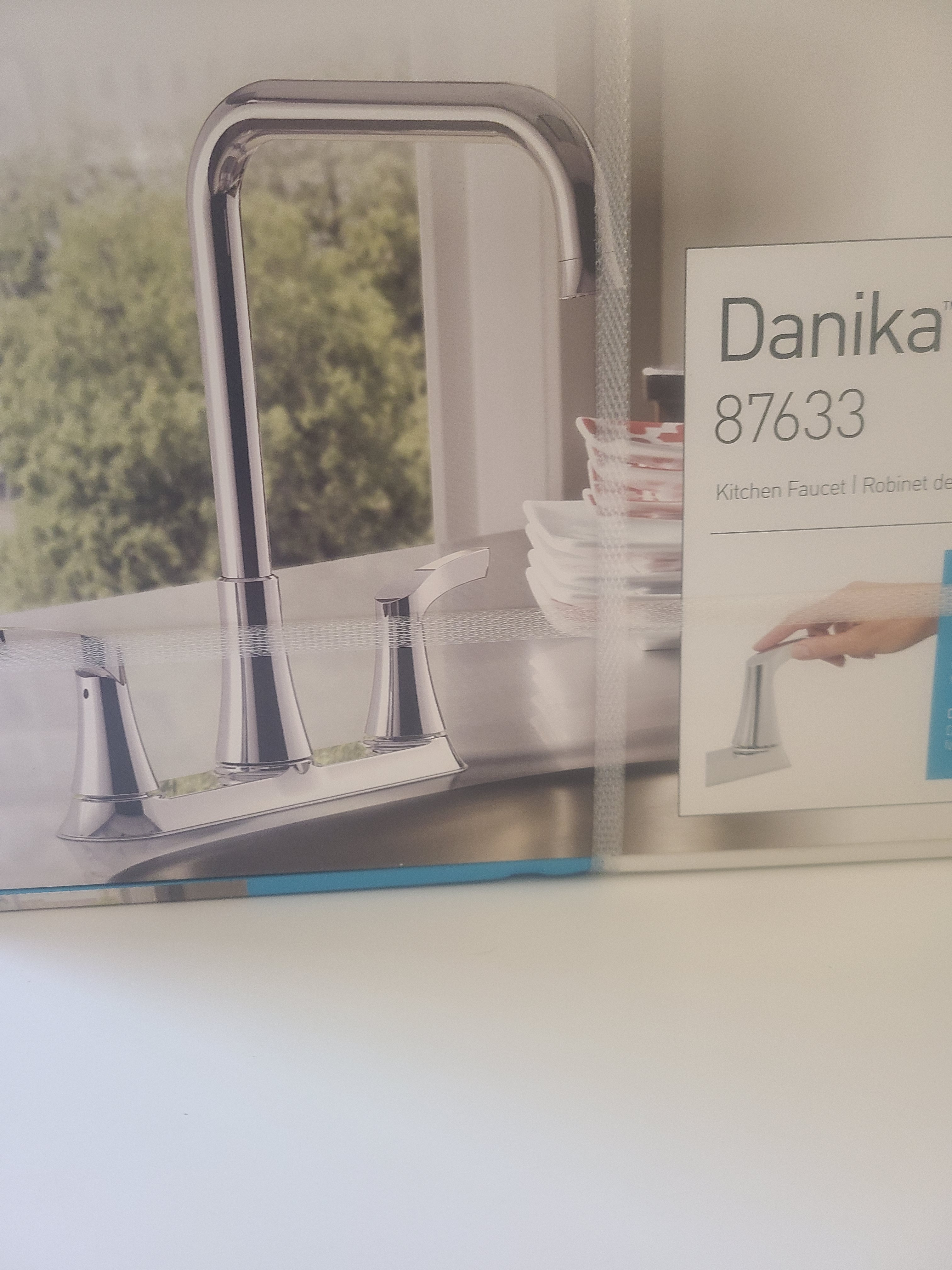 2 NEW MOEN 2 HANDLE, HI ARC KITCHEN FAUCET - photo 3