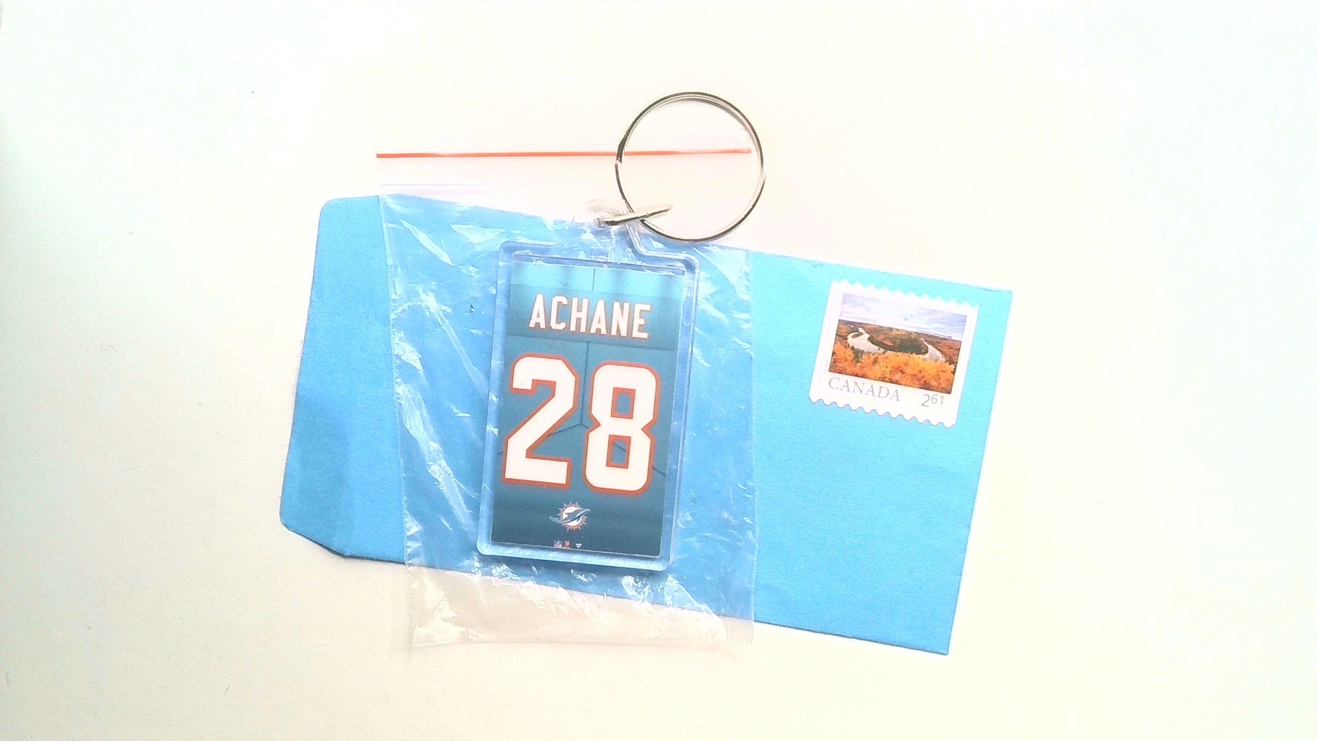ACHANE ( JERSEY KEY CHAIN) FREE SHIPPING