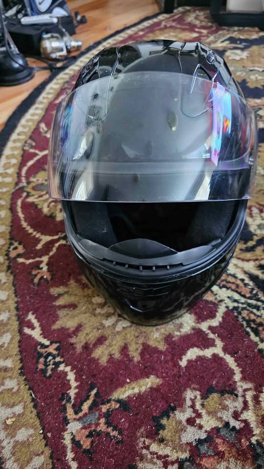 Bell Black Motorcycle Helmet - Size S