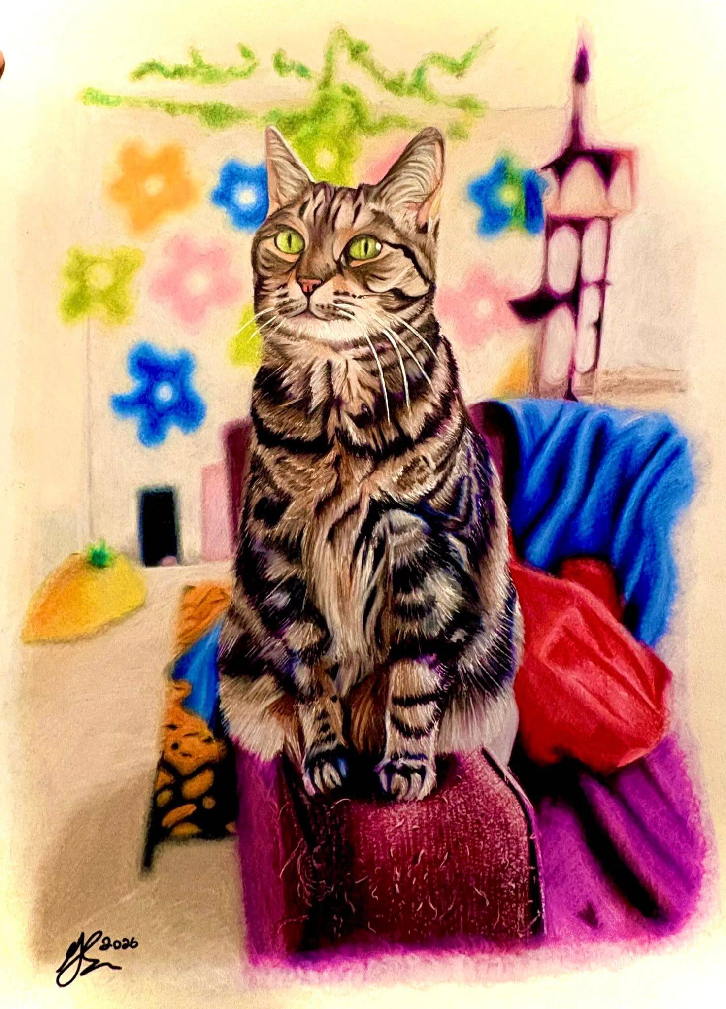 Hand Drawn Portrait - photo 5