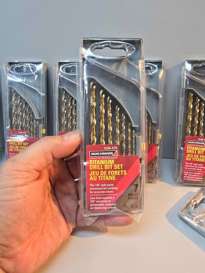 Benchmark 7 Piece Titanium Drill Bit Set - photo 2