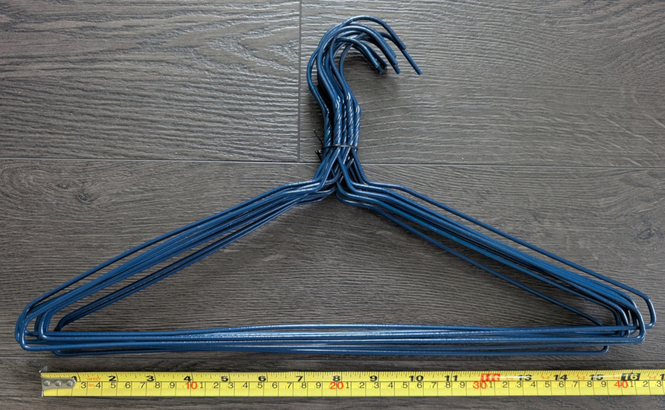 Hangers (26x), plastic/metal, assorted - photo 2