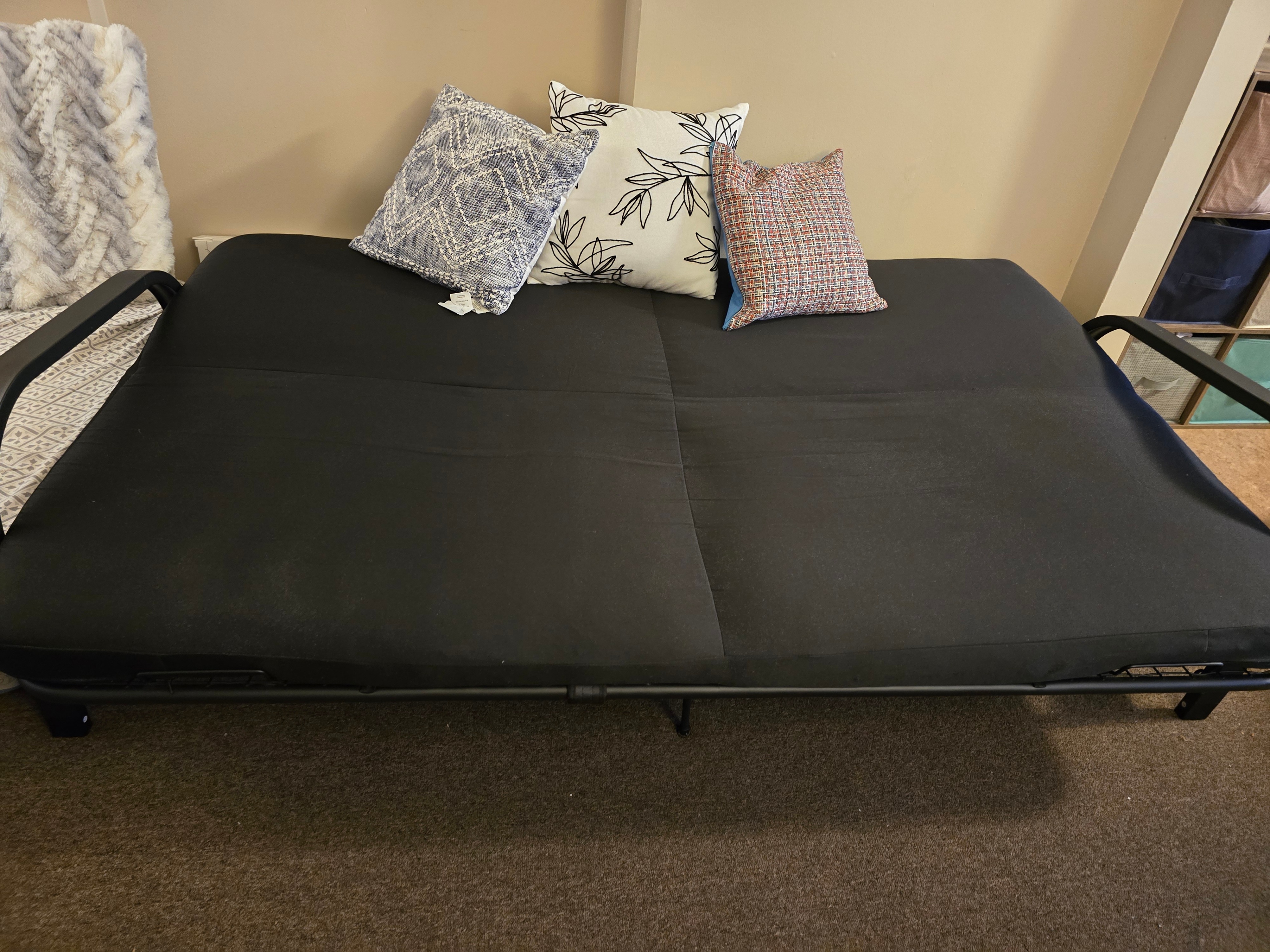 Futon plus Double Bed with Metal Frame - photo 3