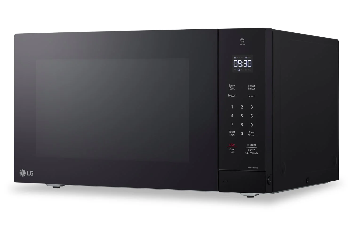 LG Black Touchscreen Microwave