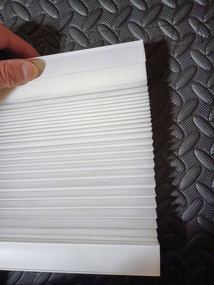 NEW NORMAN White Cordless Honeycomb Shade Blinds 34.5" - photo 3