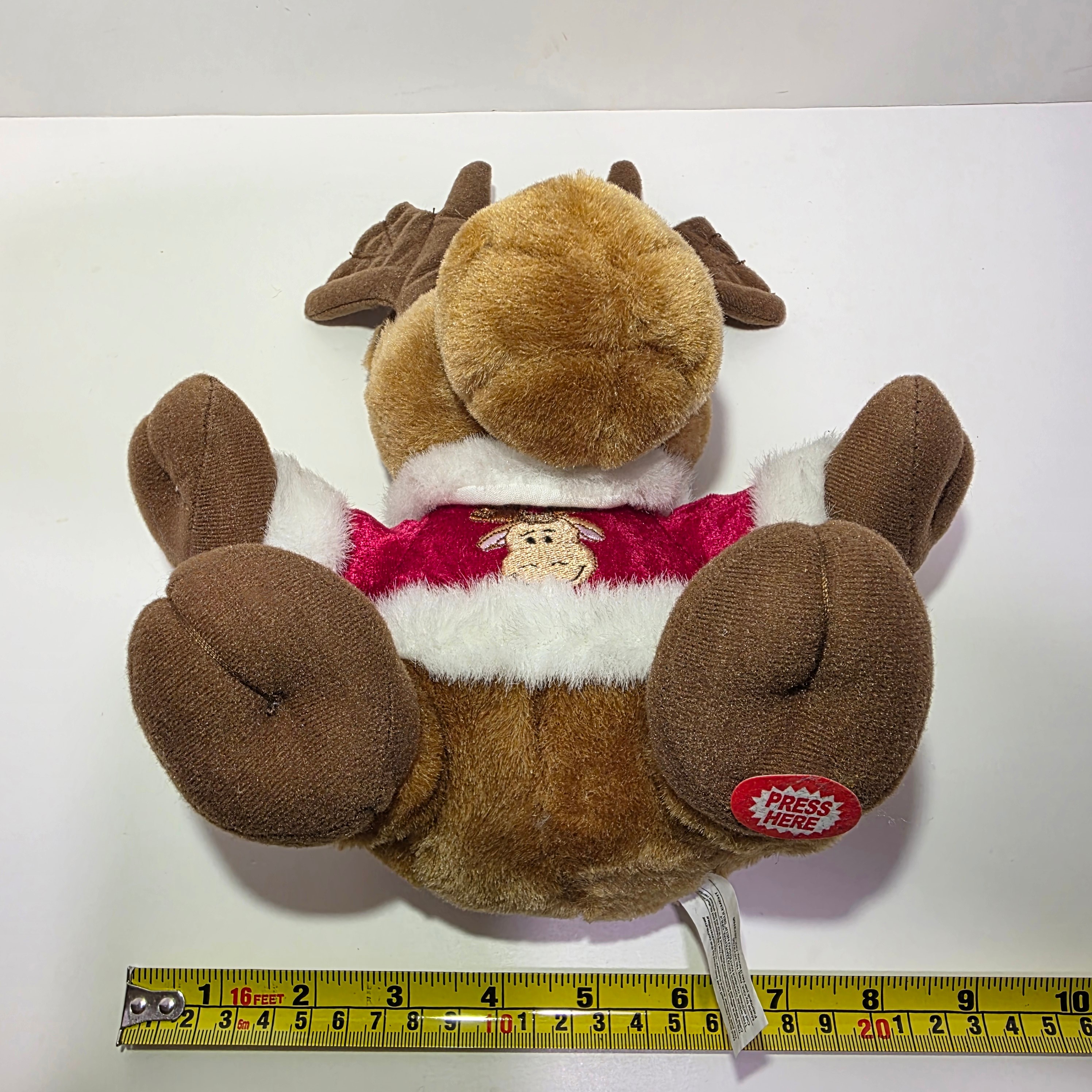 Carlton Cards Singing Reindeer with Animated Antlers - photo 2