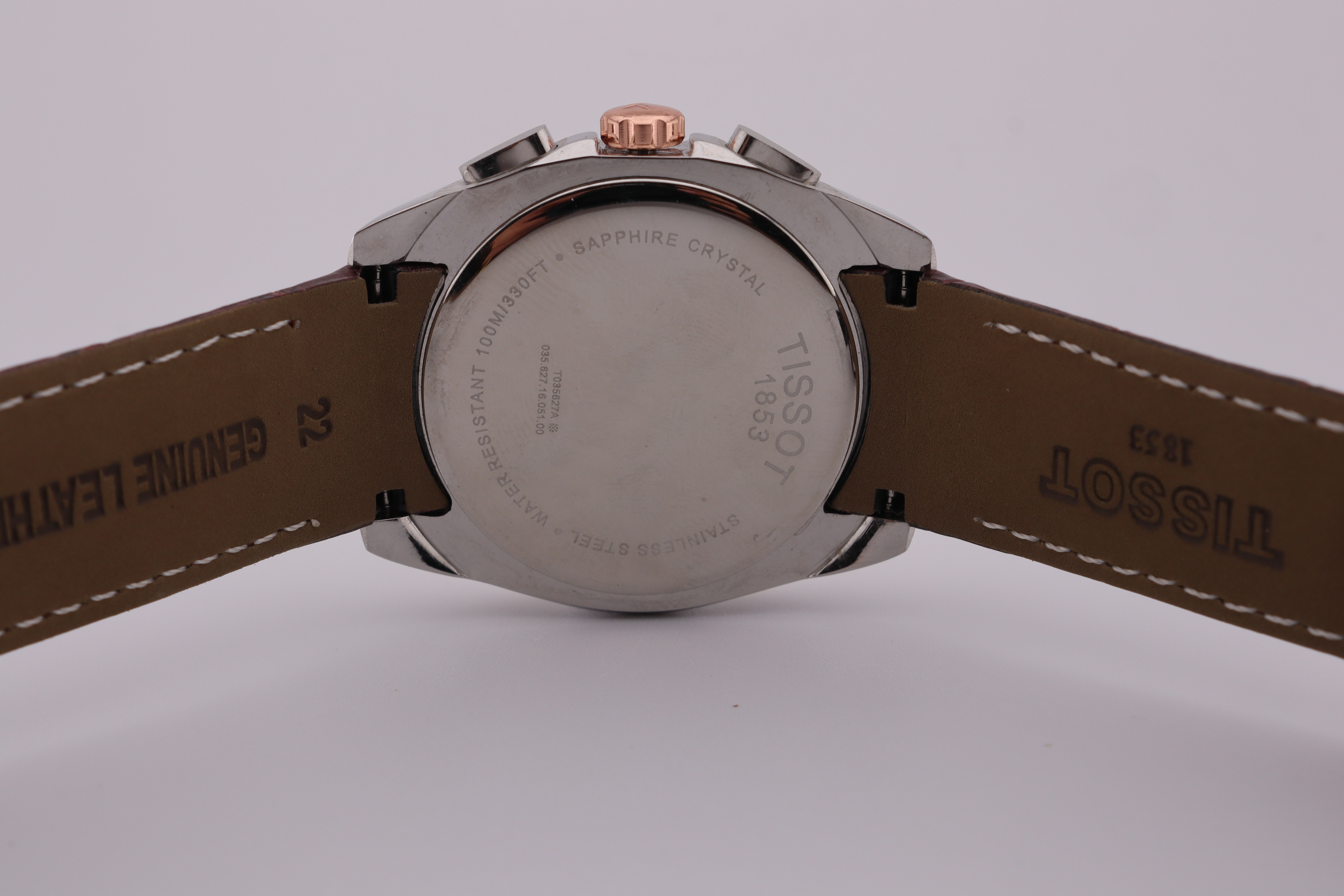 Tissot 1853 Couturier Tachymeter Chronograph Quartz Wrist Watch - photo 5