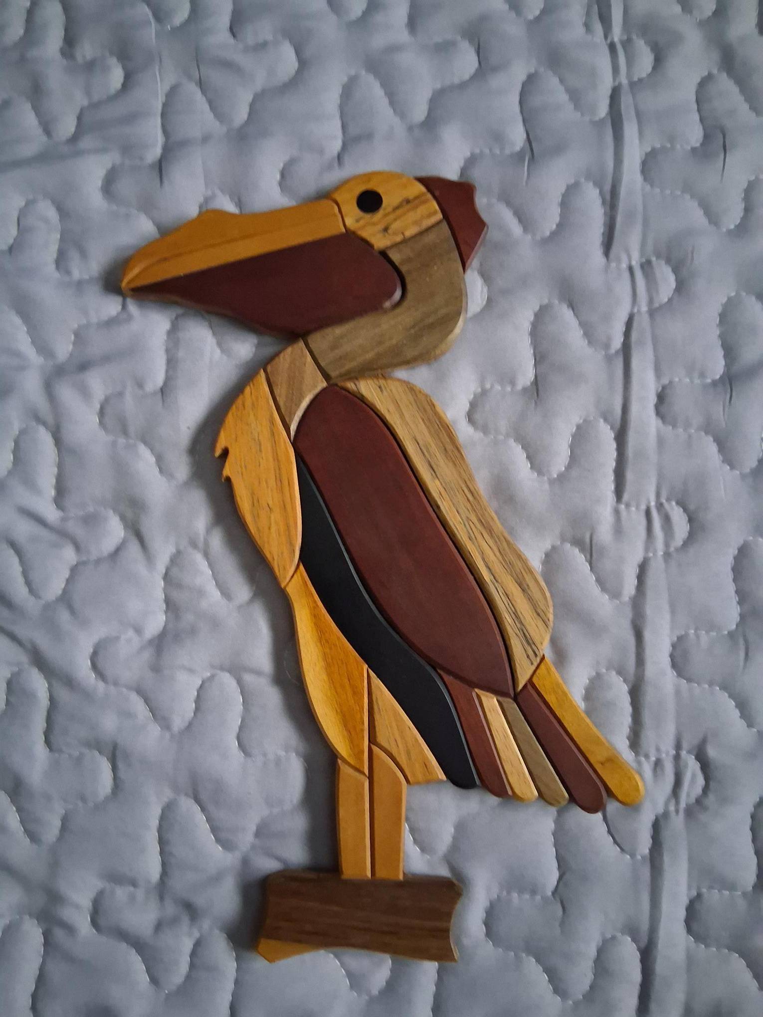 Wooden Bird Decor-Toucan, Parrot, Pelican Set - photo 2