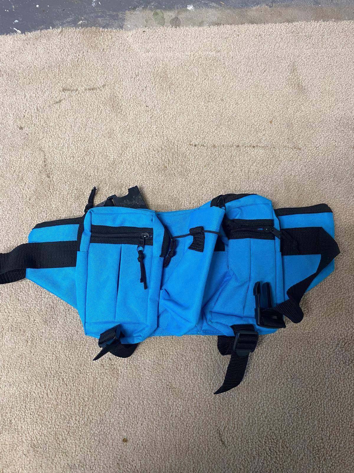 Blue Fanny Pack / Waist Bag