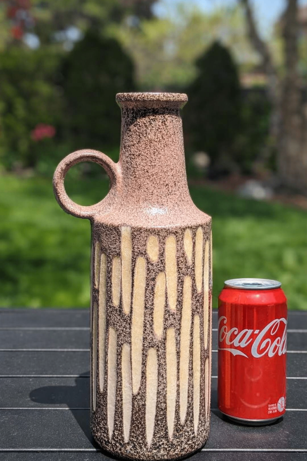 Scheurich Keramik (MCM) Vase – Model 412‑40 (Lora Pattern)