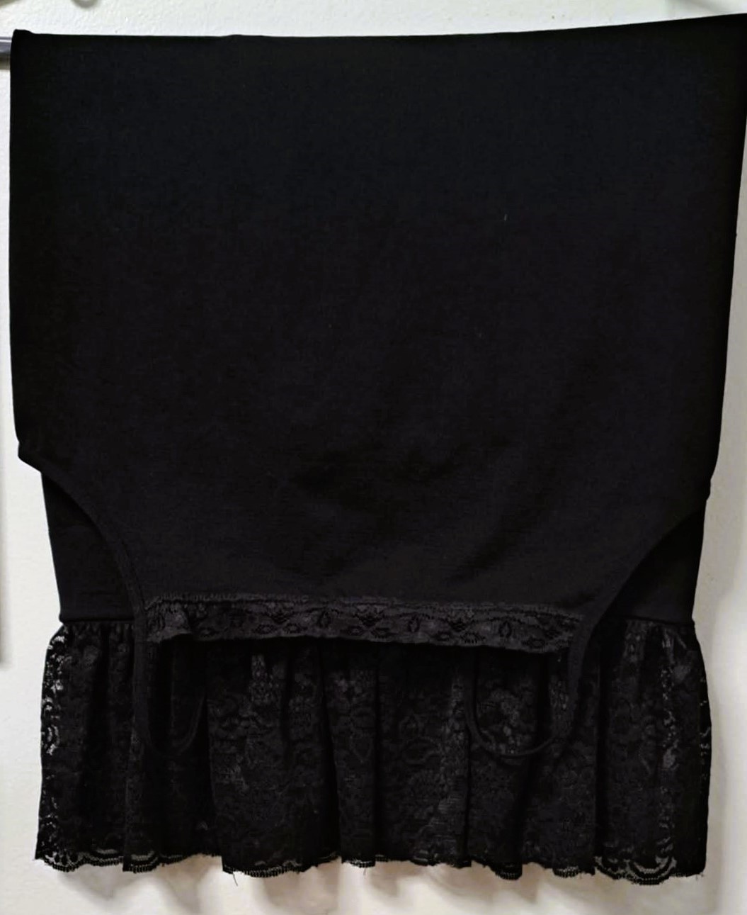 New Seamless Bodycon Stretch Slip Dress Extender Floral Lace - photo 2