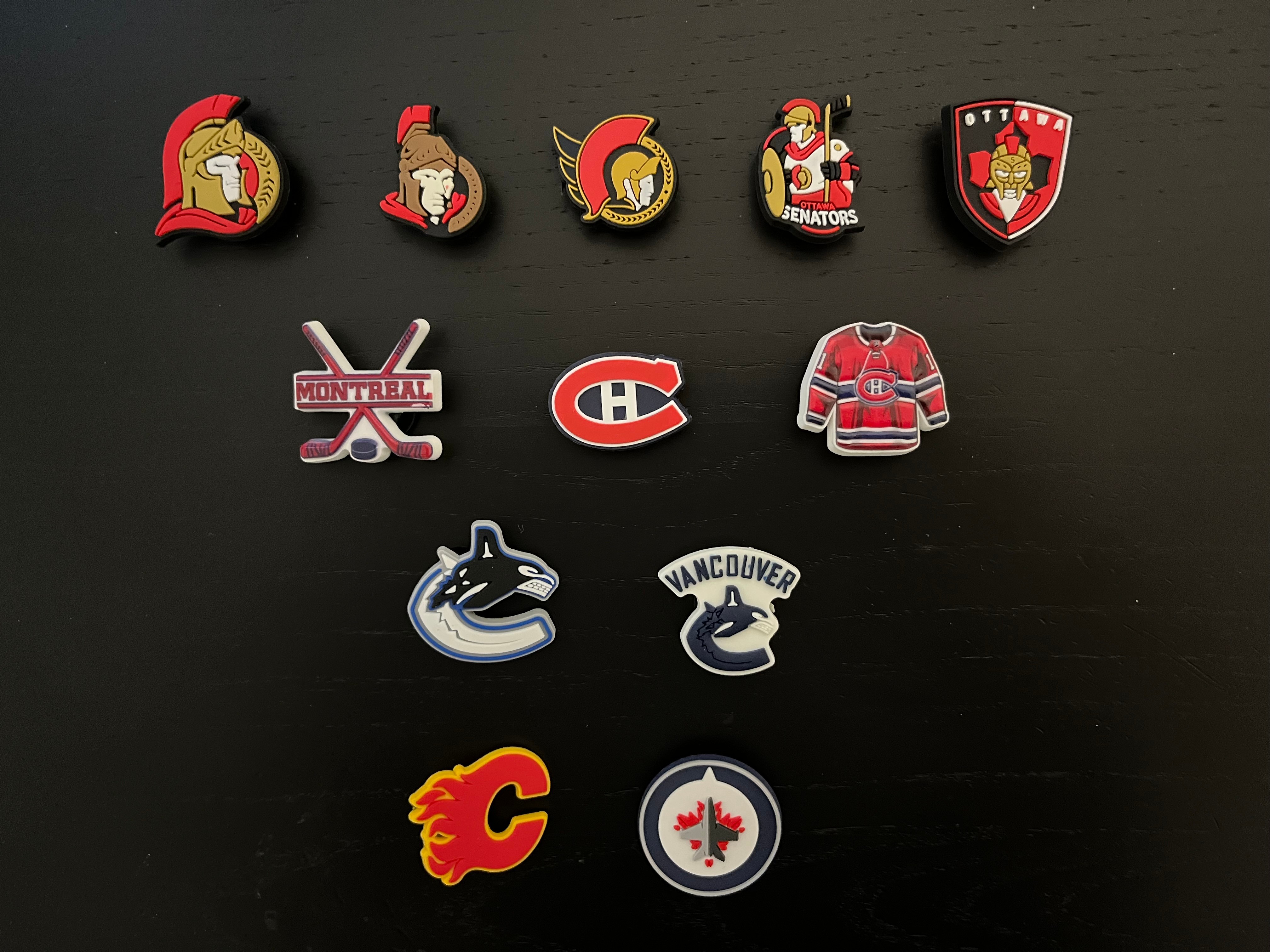 NHL Hockey Oilers Maple Leafs Charms / Jibbitz - photo 2
