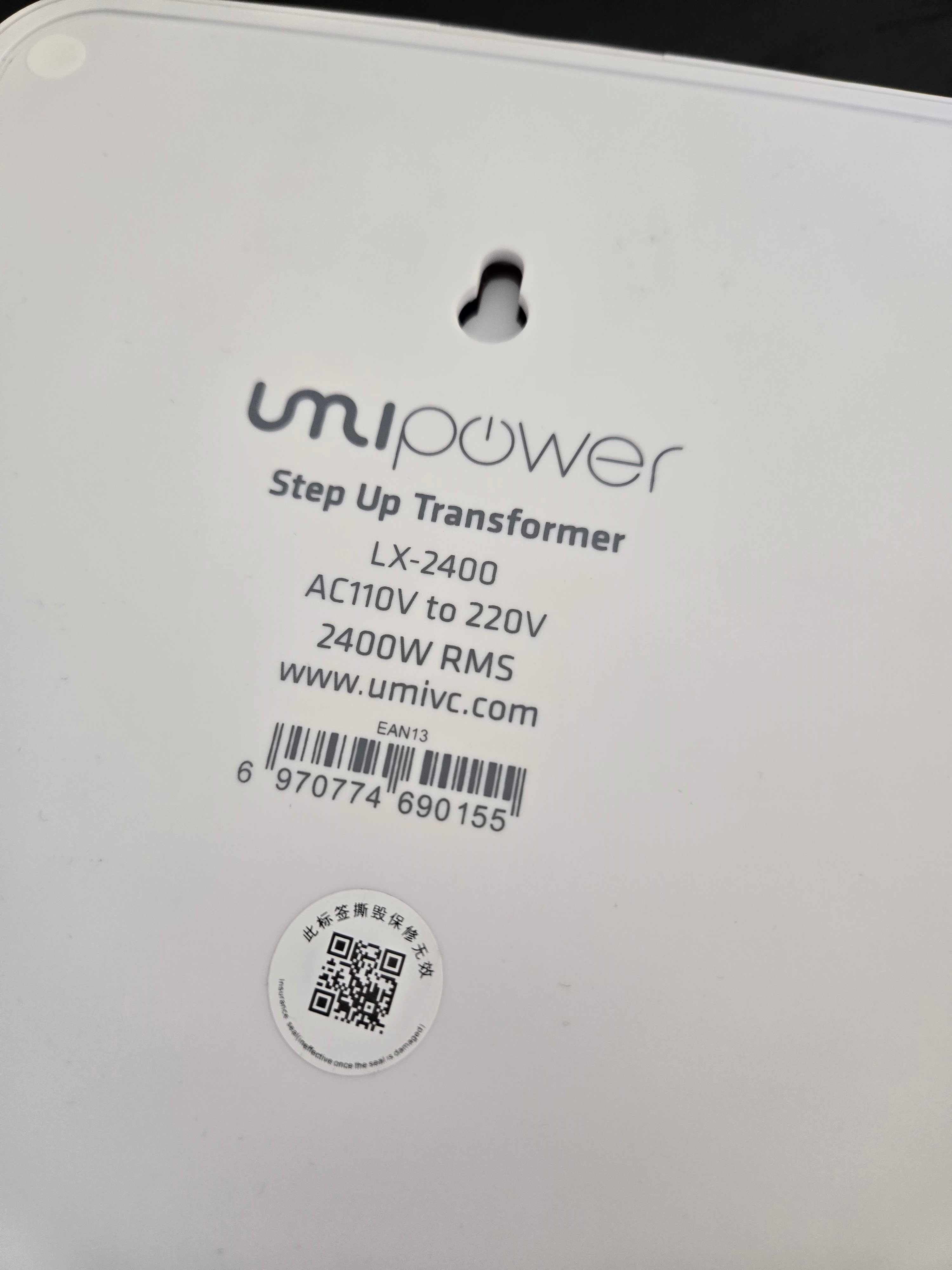 UMIpower step up transformer. 110V to 220V - photo 4