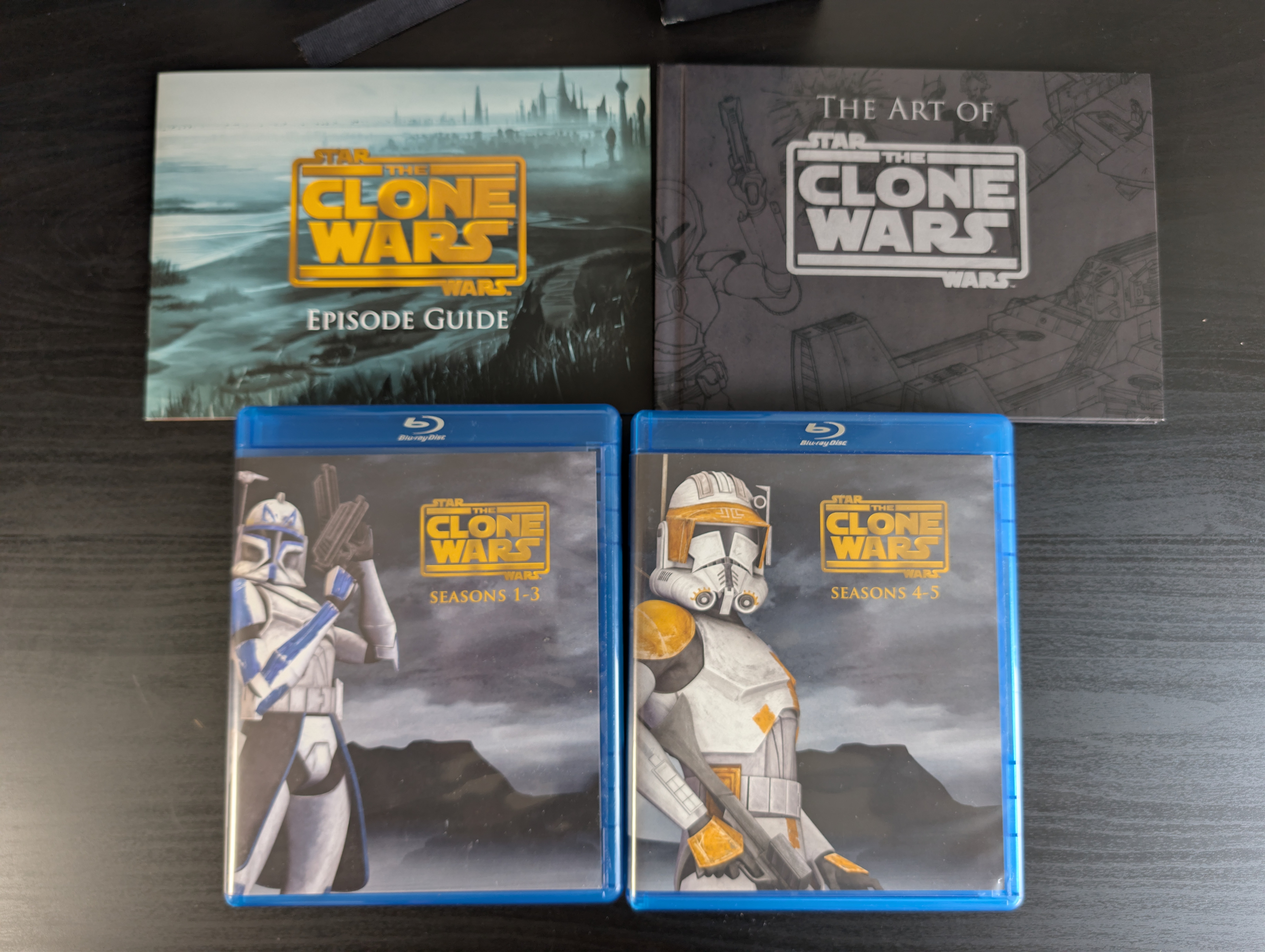Star Wars Clone Wars Blu-ray Collector Set S1–5 + Art Book - photo 4