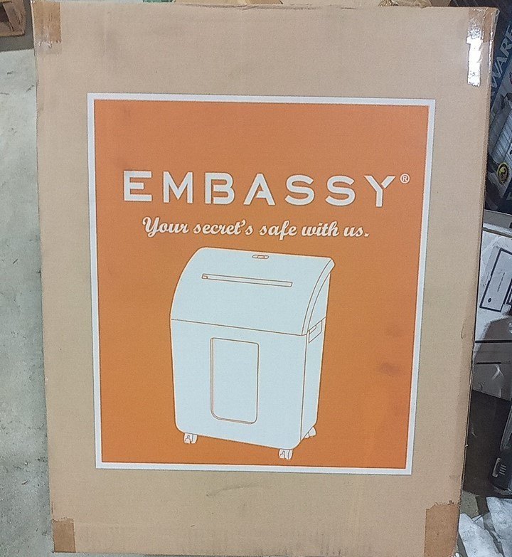 Embassy 10 Sheet Micro cut Paper Shredder - Cuts paper and cards - photo 2