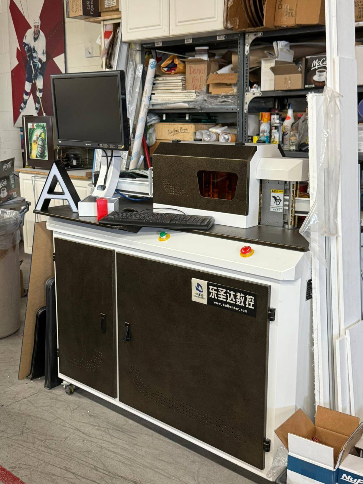 CHANNEL LETTERS BENDER MACHINE