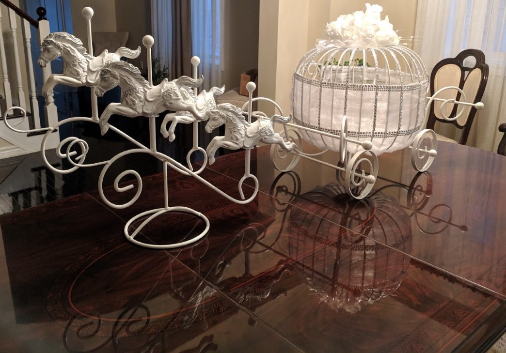✨ Cinderella Horse & Carriage Card Box ✨ - photo 3