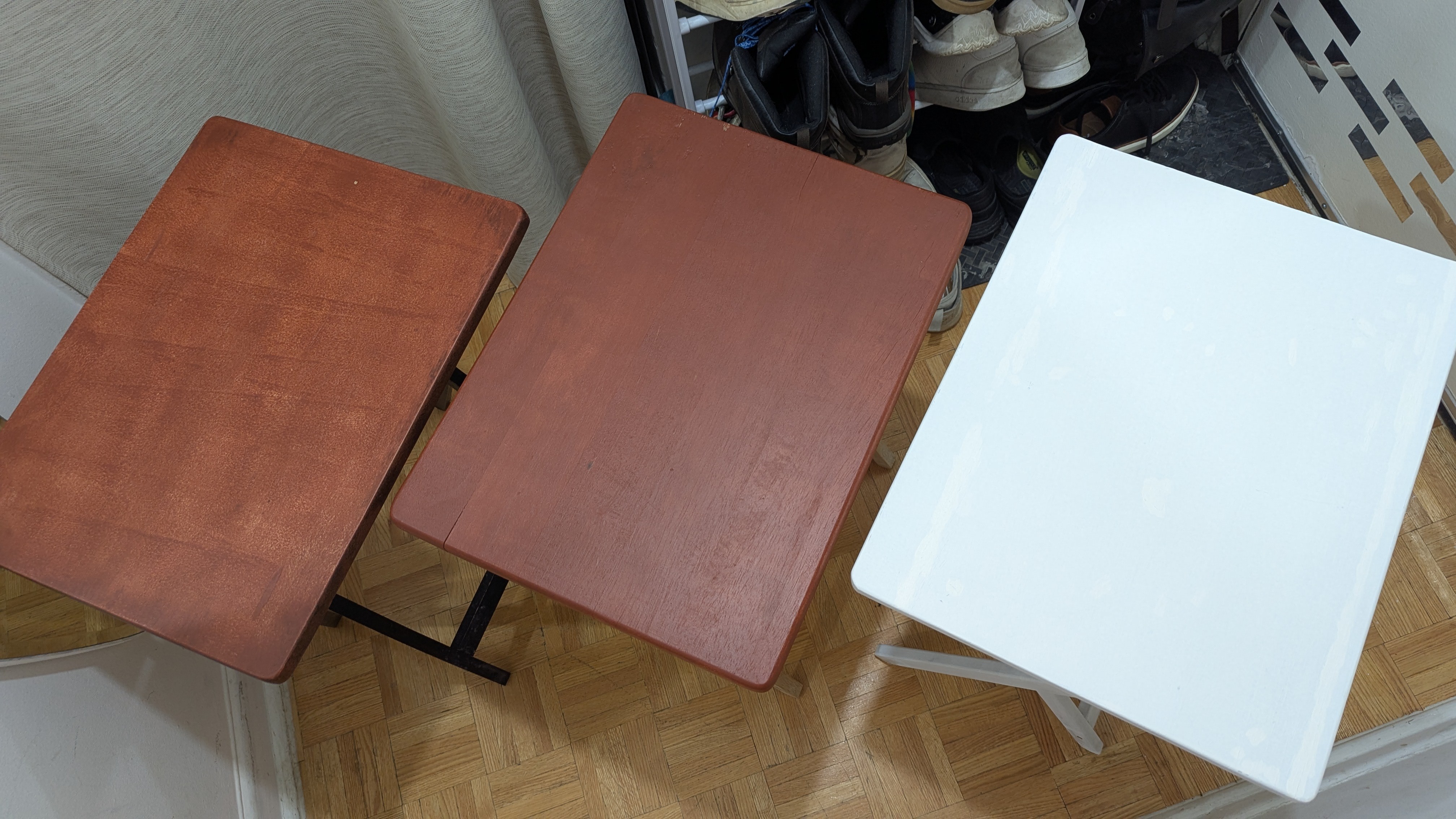 Portable Folding Wood Table TV Bed Tray\Dinner Furniture - photo 2