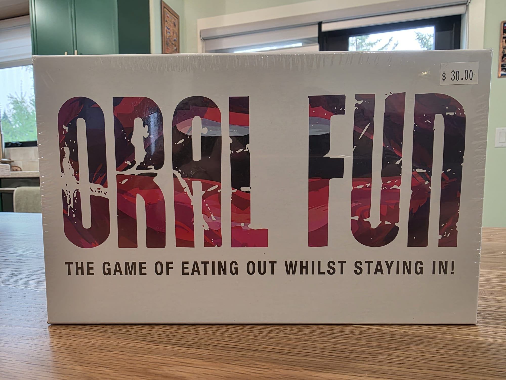 Adult Couples Board Game — "Oral Fun" Brand New Sealed ⚠️ 18+ - photo 2