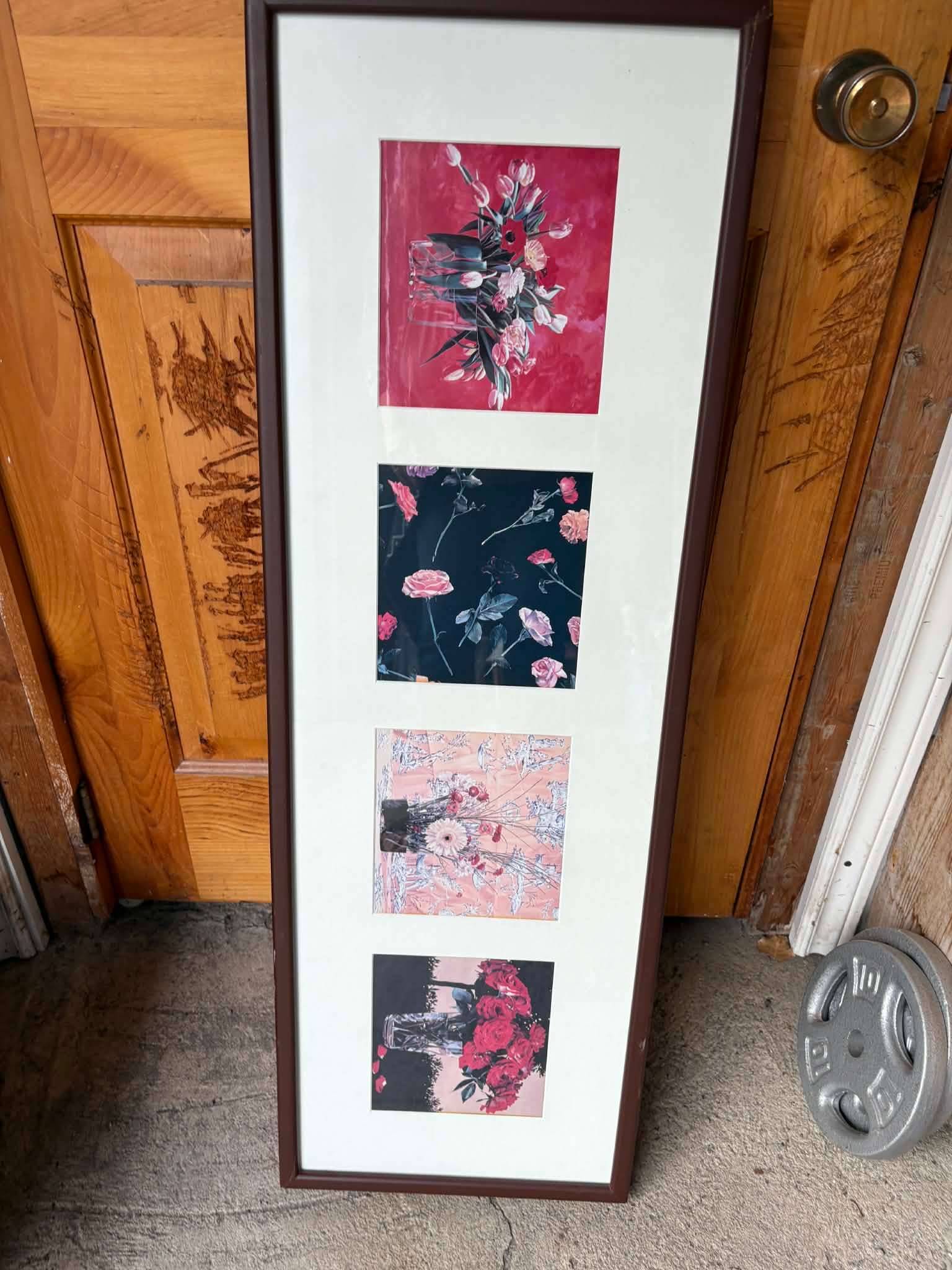 Tall four 5x7 picture frame