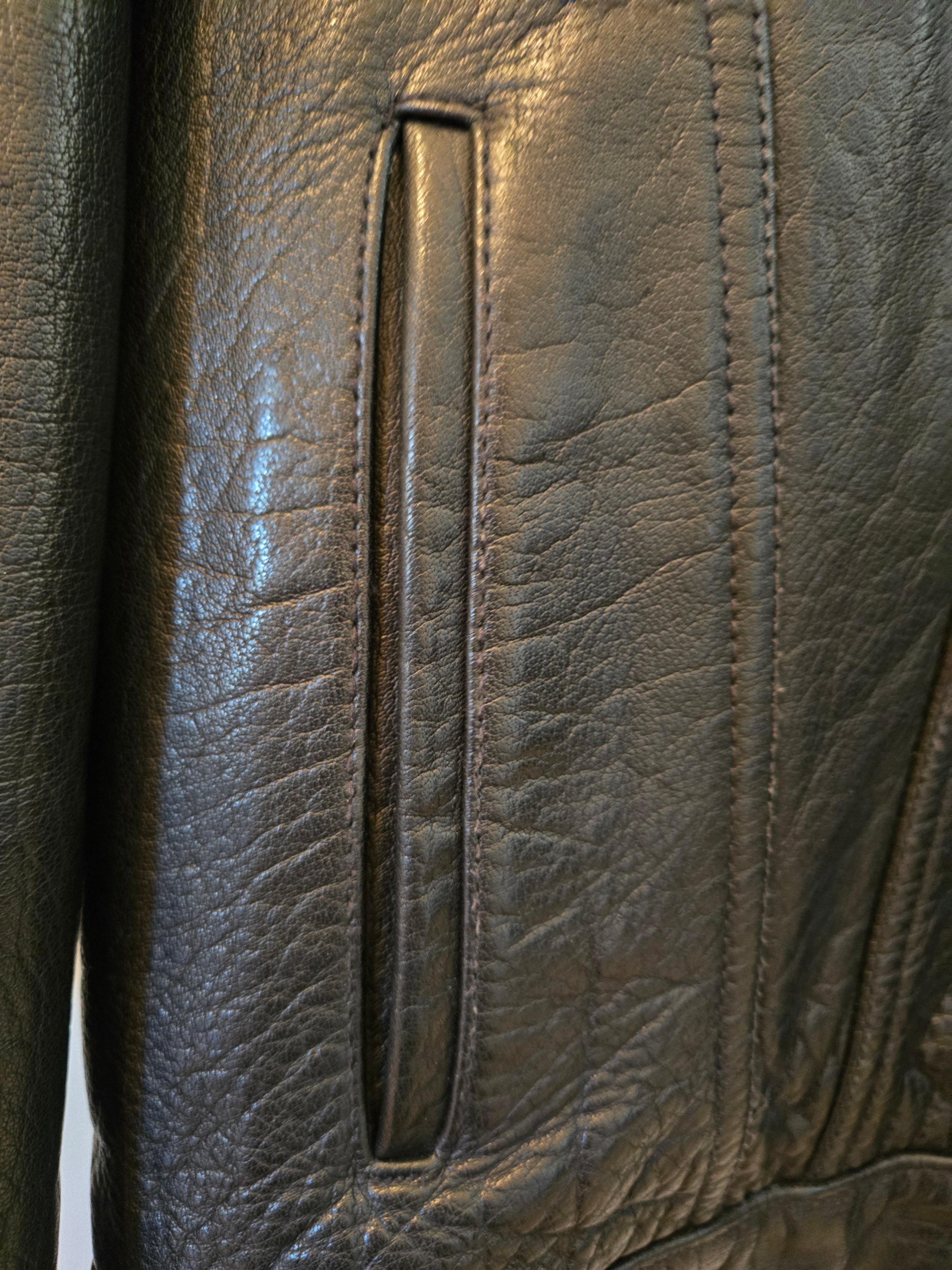 Buffalo Leather Levis Jacket - L (fits M) - photo 5