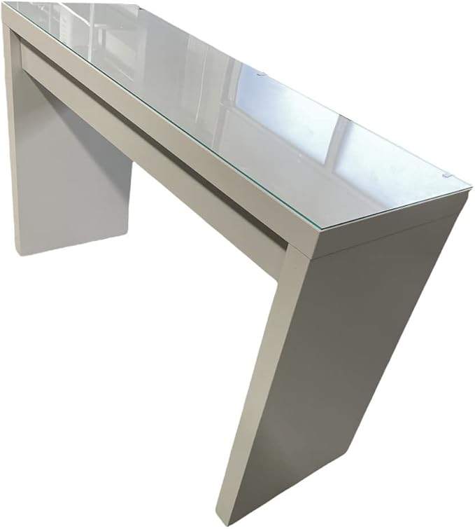 IKEA MALM Dressing table, white with glass top, 120 x 41 x 78 cm - photo 4