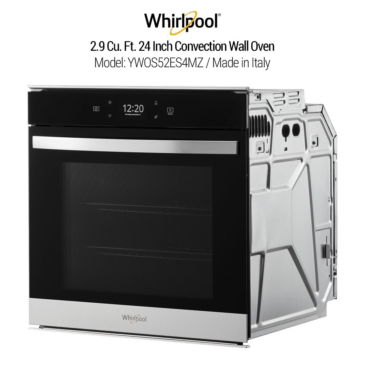 Whirlpool 24" Build-in Stainless Steel Electric Wall Oven - photo 4