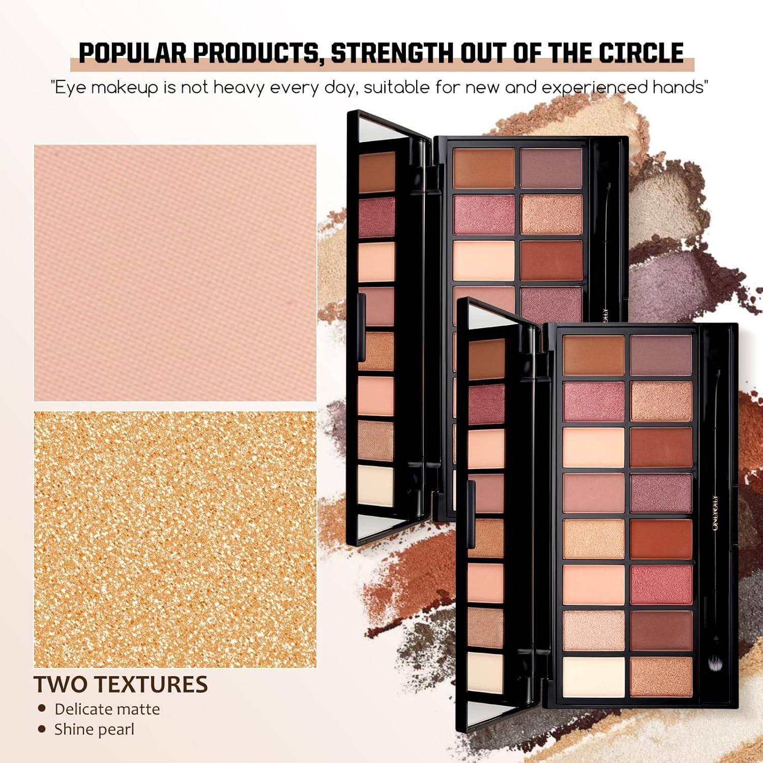16 Colors make up Eyeshadow Palette Eye Shadow Powder - photo 5