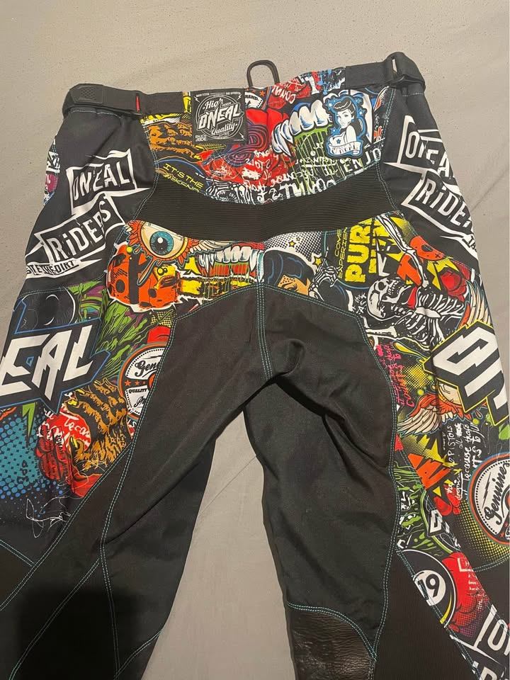 Dirt Bike O'Neal Mayhem Crank Men's Pants, Size 38 - photo 2