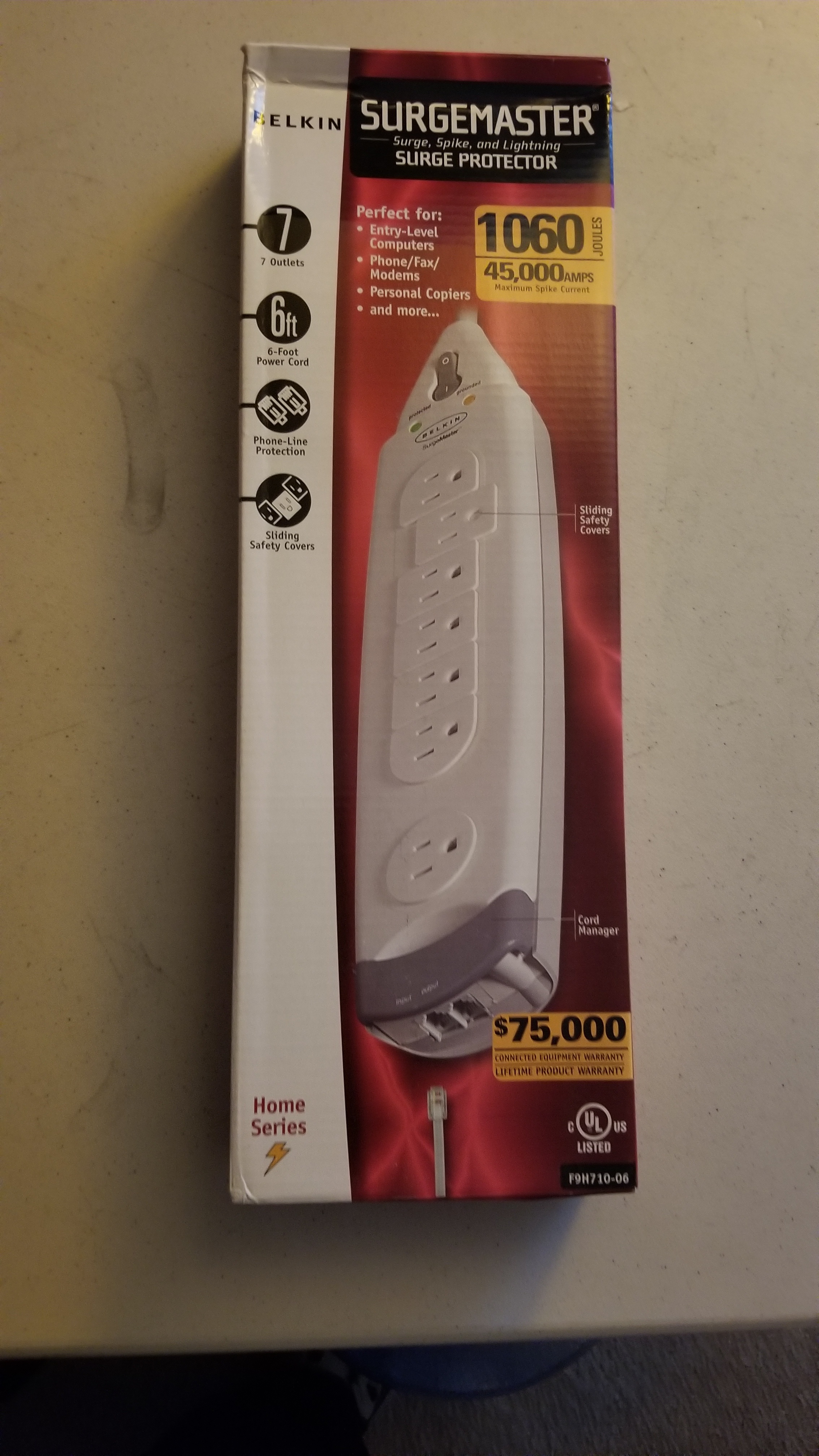 BELKIN 7 Outklet Surge Protector - photo 3
