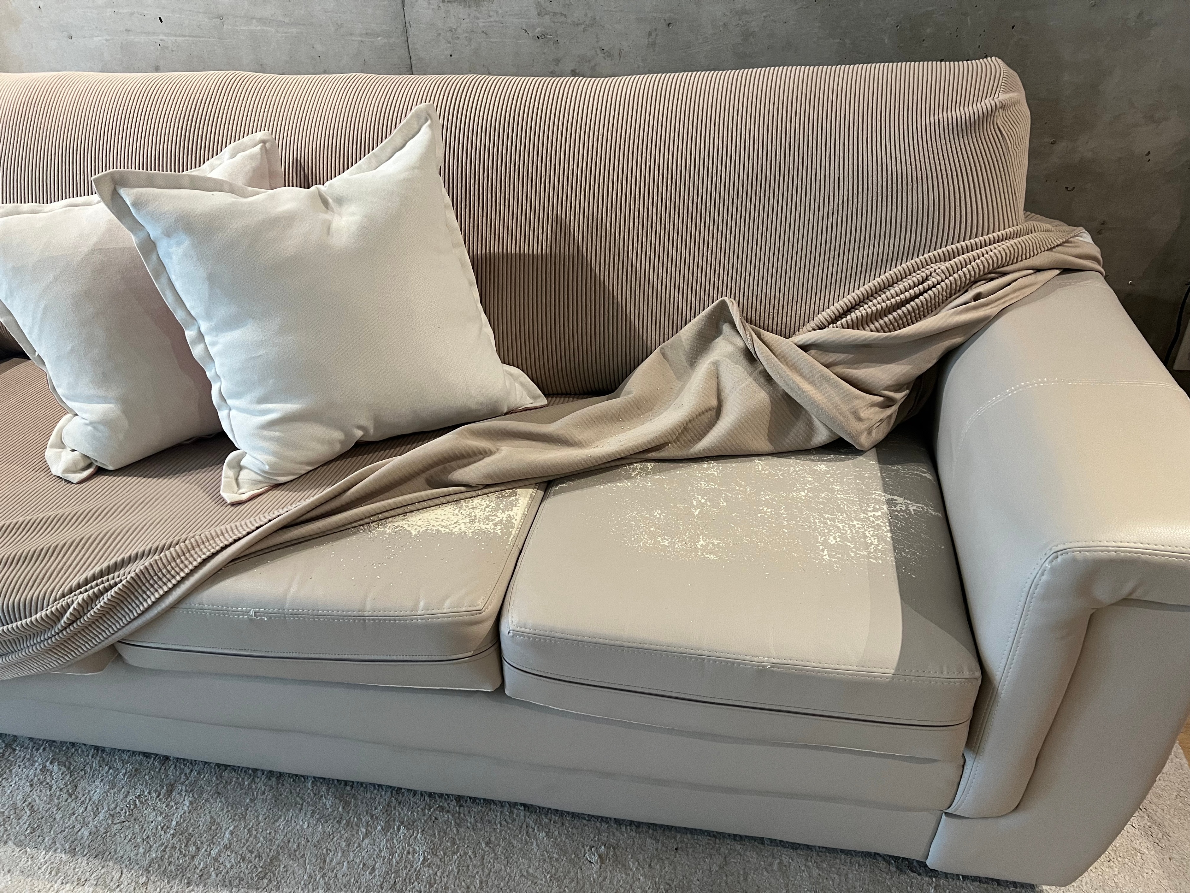 Sofa Couch – $45 (Pickup Only) - photo 5