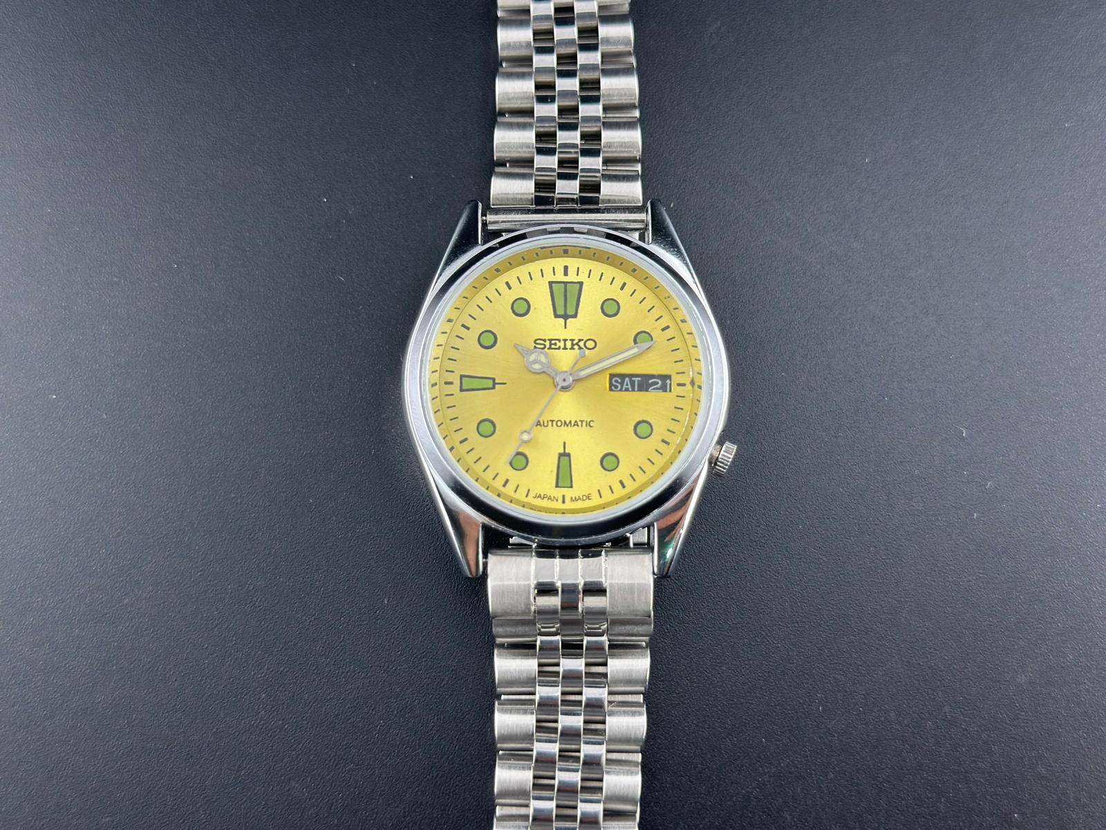 Vintage Seiko 5 Automatic 6309A Men's  Watch D&D- Japan Made - photo 5