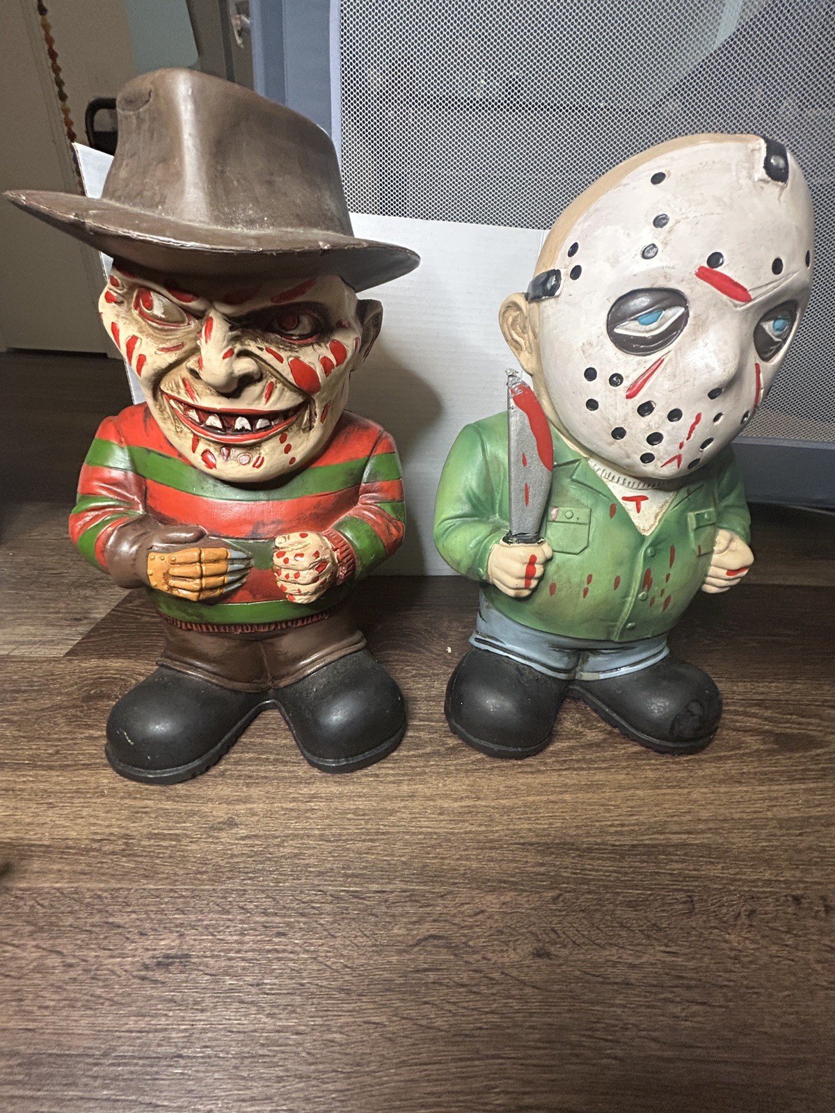 Jason And Freddy Lawn Gnomes 14.5” from New Line - photo 3