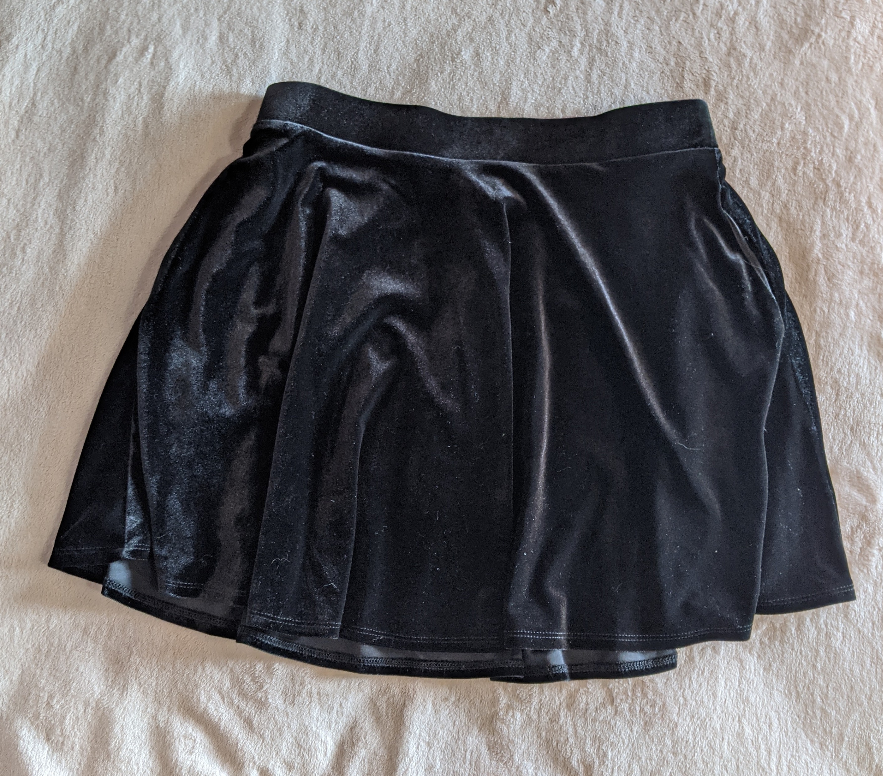 Hot Topic Velvet Skater Pocket Skirt - photo 2