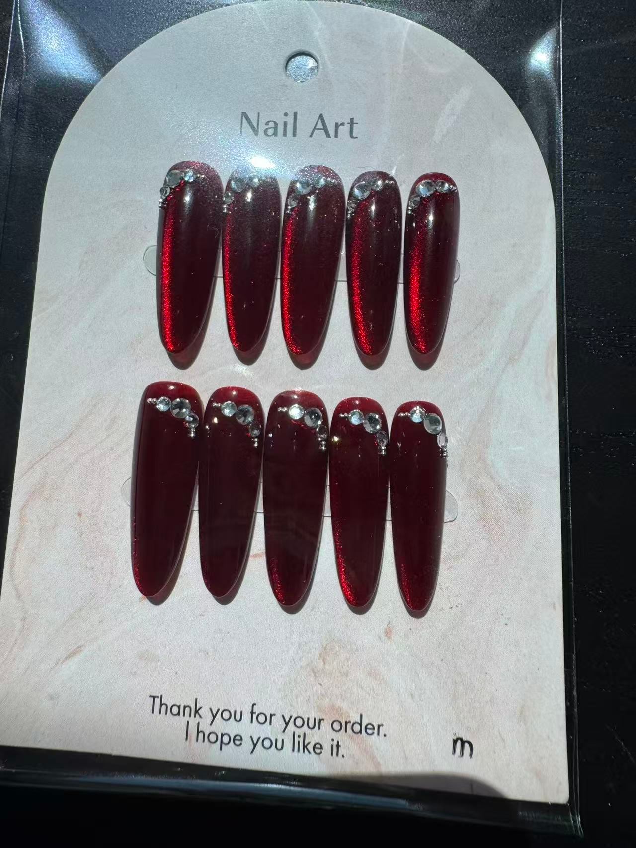 Handmade press on nails - photo 2