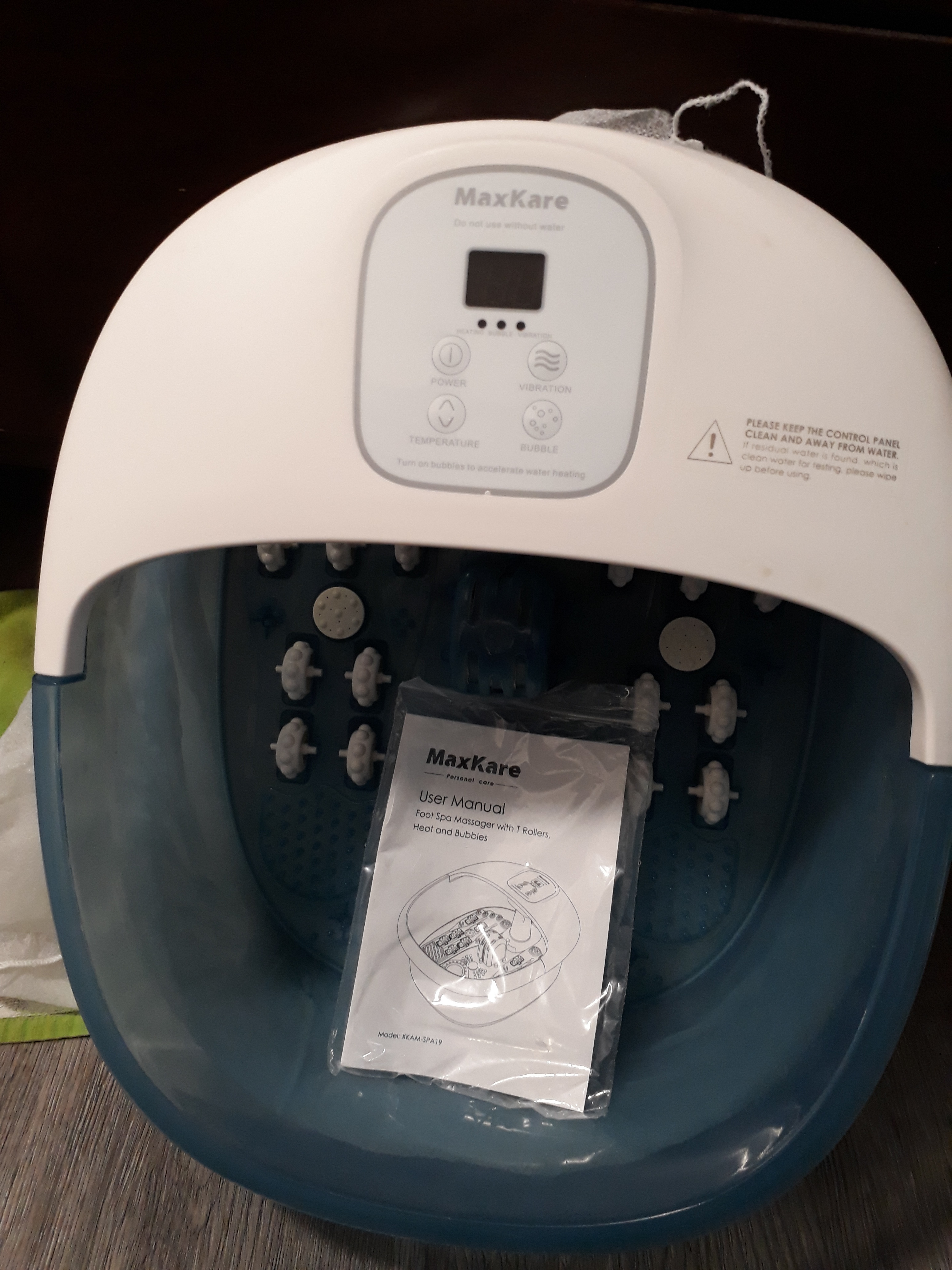 Foot spa massager