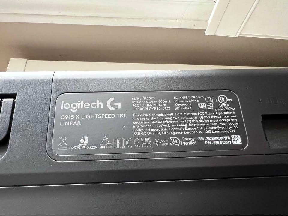 Logitech G915 X TKL Wireless Keyboard - photo 3
