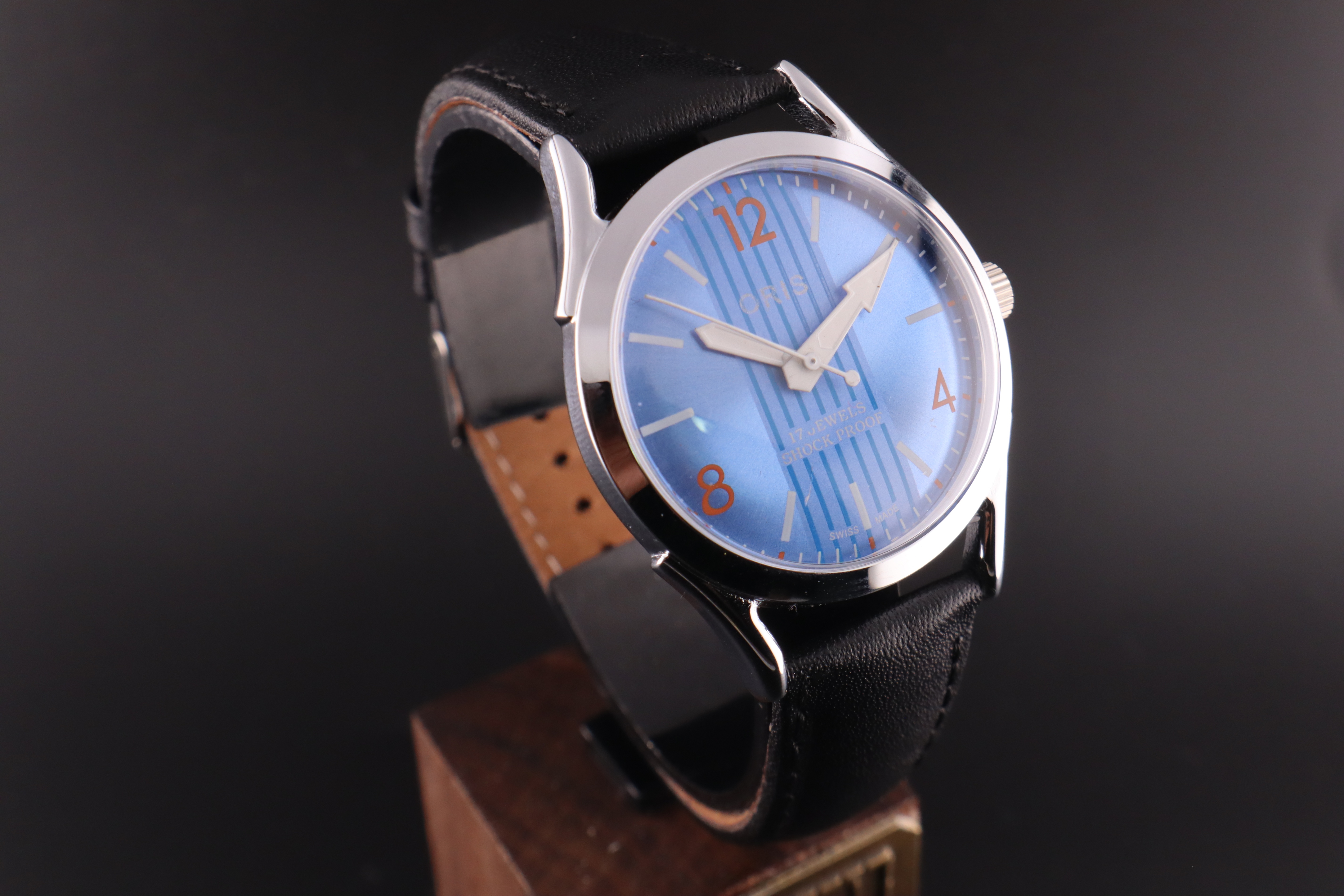 Vintage Oris Swiss ST-96 Hand Wind Mechanical Men's Watch