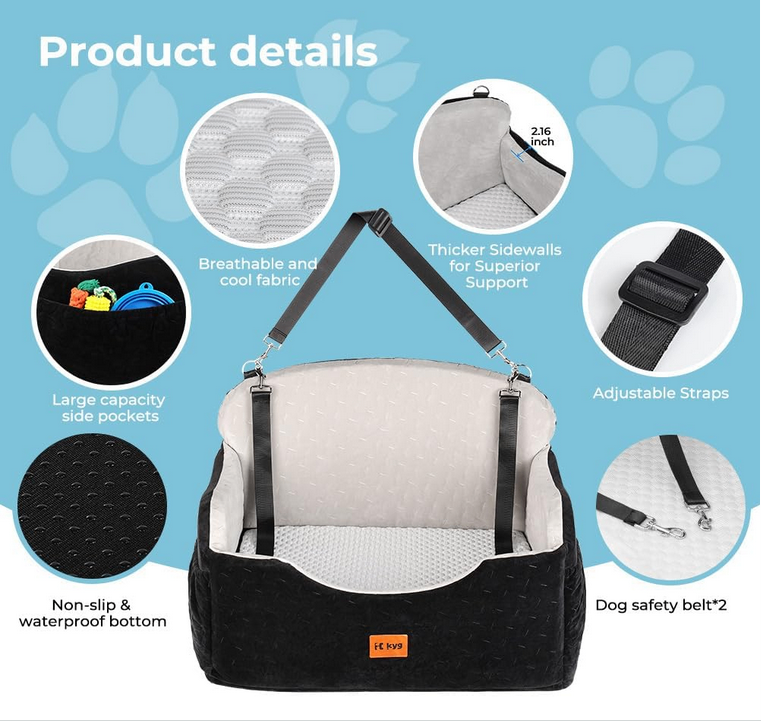 Large Dog Car Seat/Bed (New) - photo 5